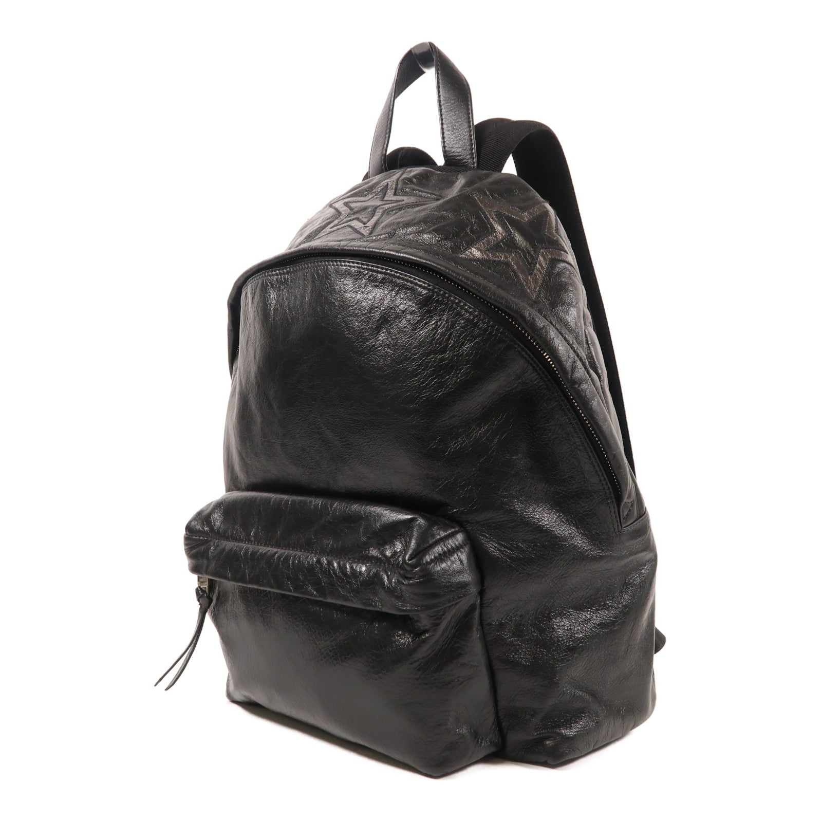 GIVENCHY 牛皮皮革Backpack銀扣背包