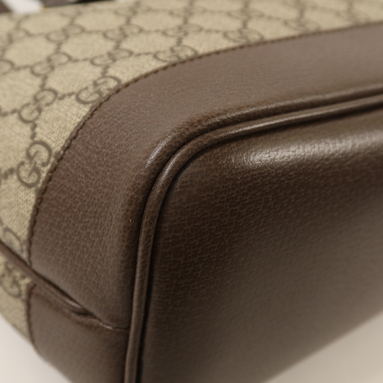 GUCCI 塗層帆布/牛皮皮革Ophidia Tote金扣手挽肩背兩用袋