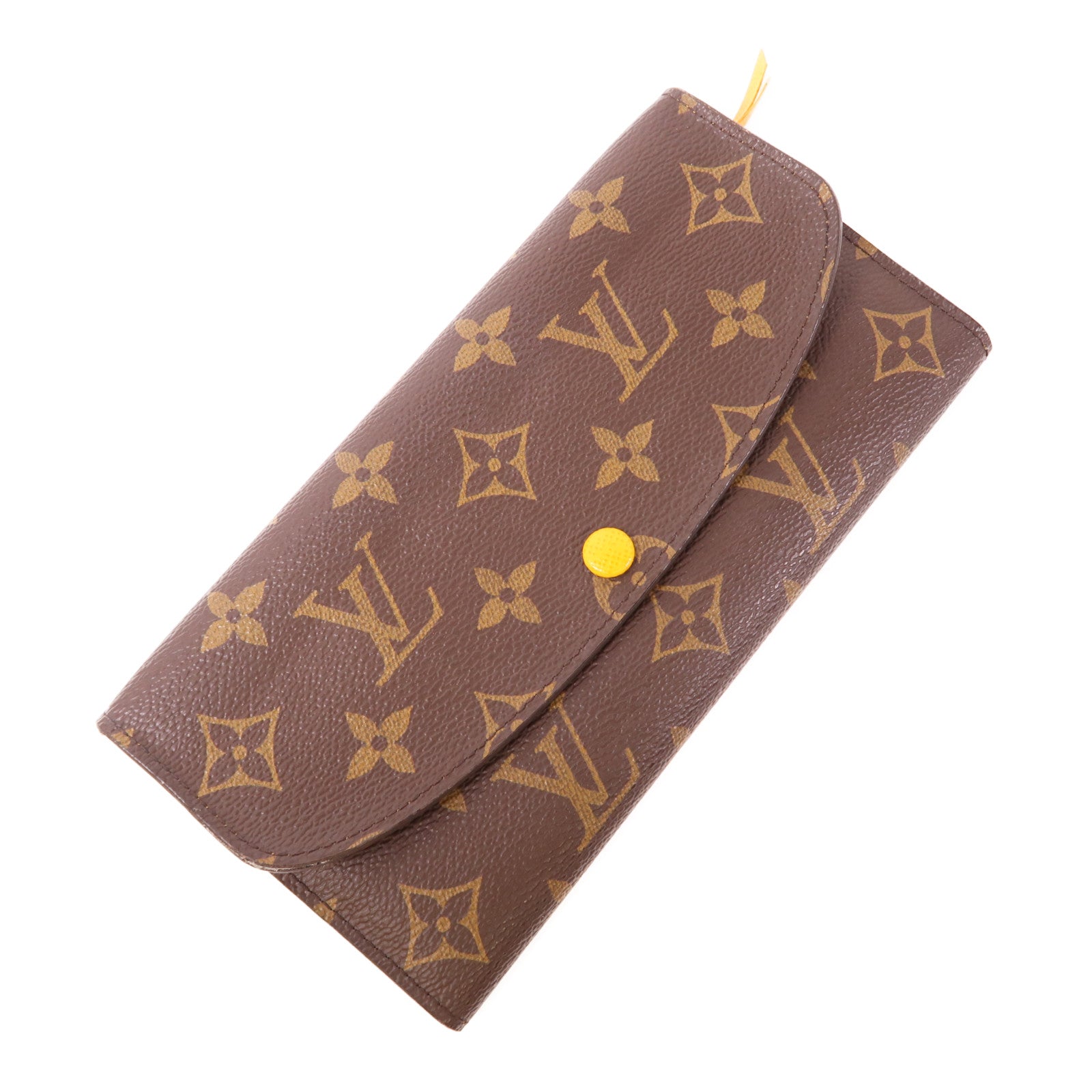 LOUIS VUITTON Monogram Emilie Long Wallet金扣長錢包