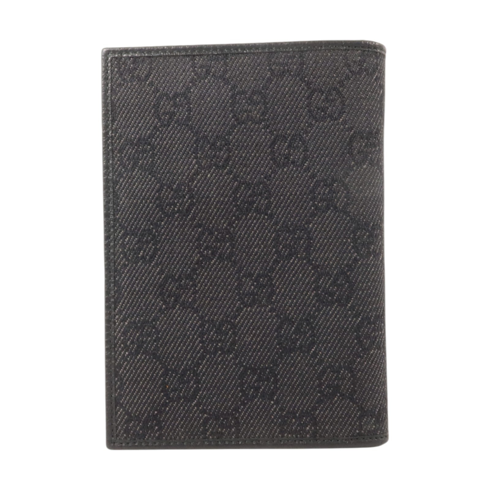 GUCCI GG帆布/牛皮皮革Passport Holder護照套