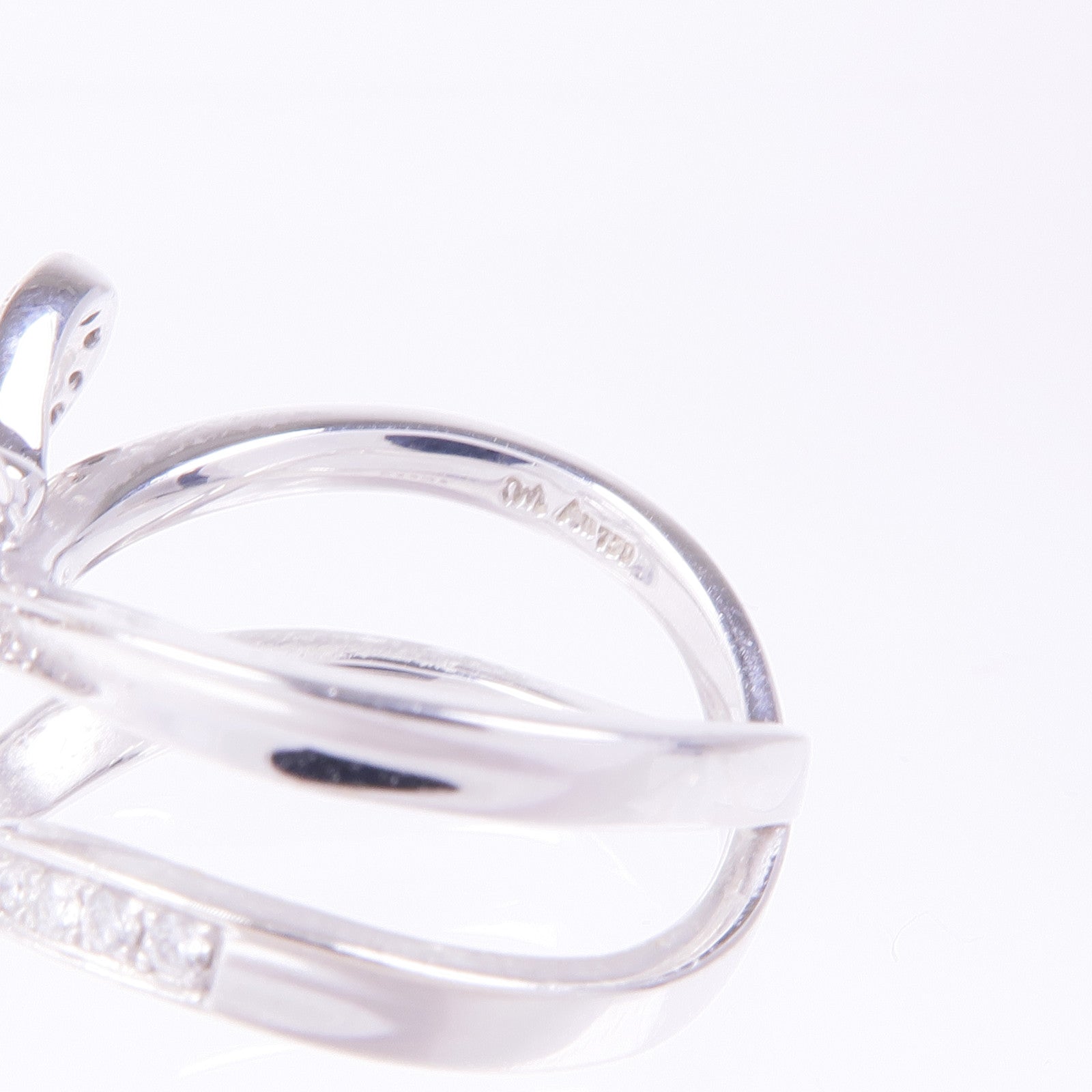 JEWELRY 18K白金Diamond Ring鑽石戒指US#5