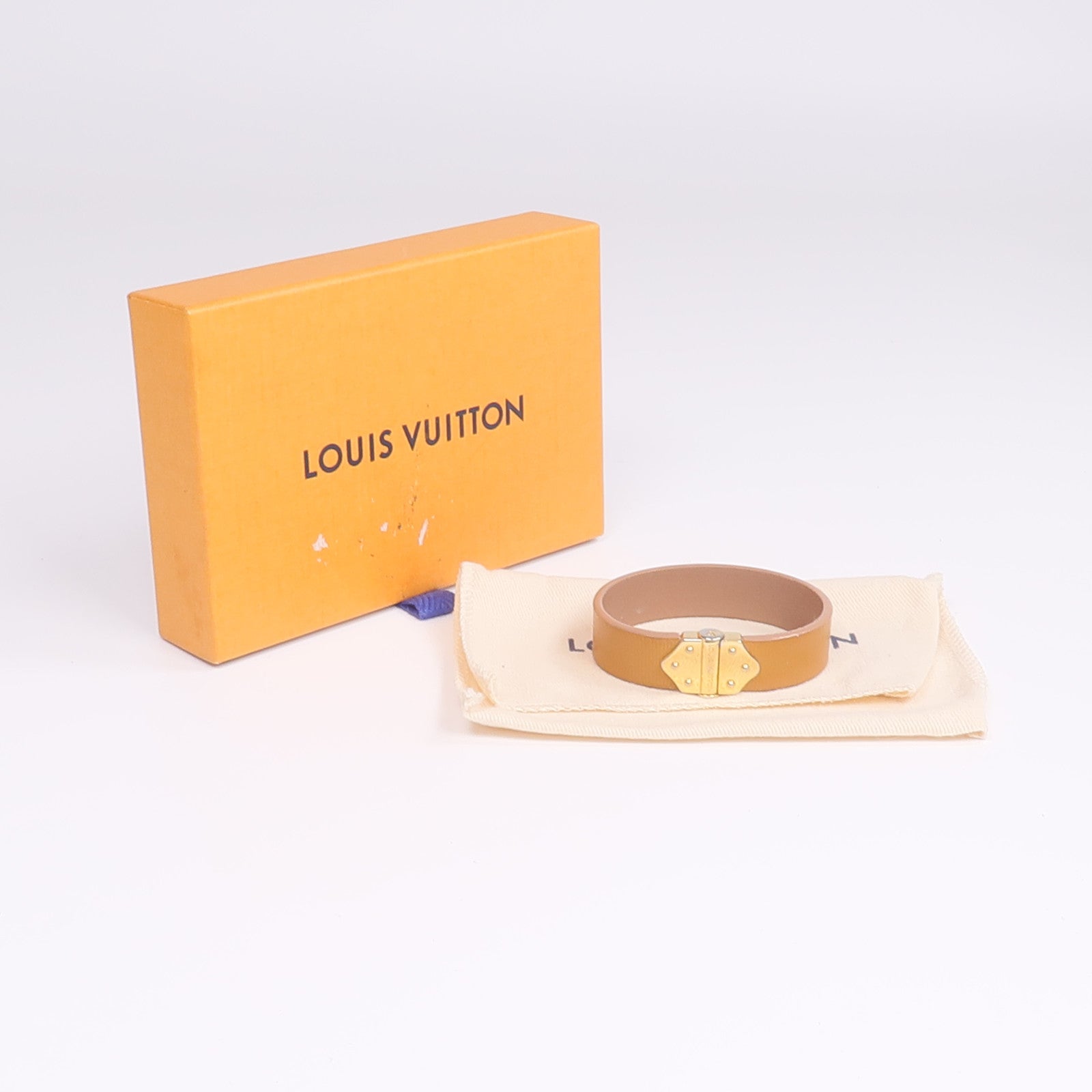 LOUIS VUITTON Epi Bracelet金扣手帶