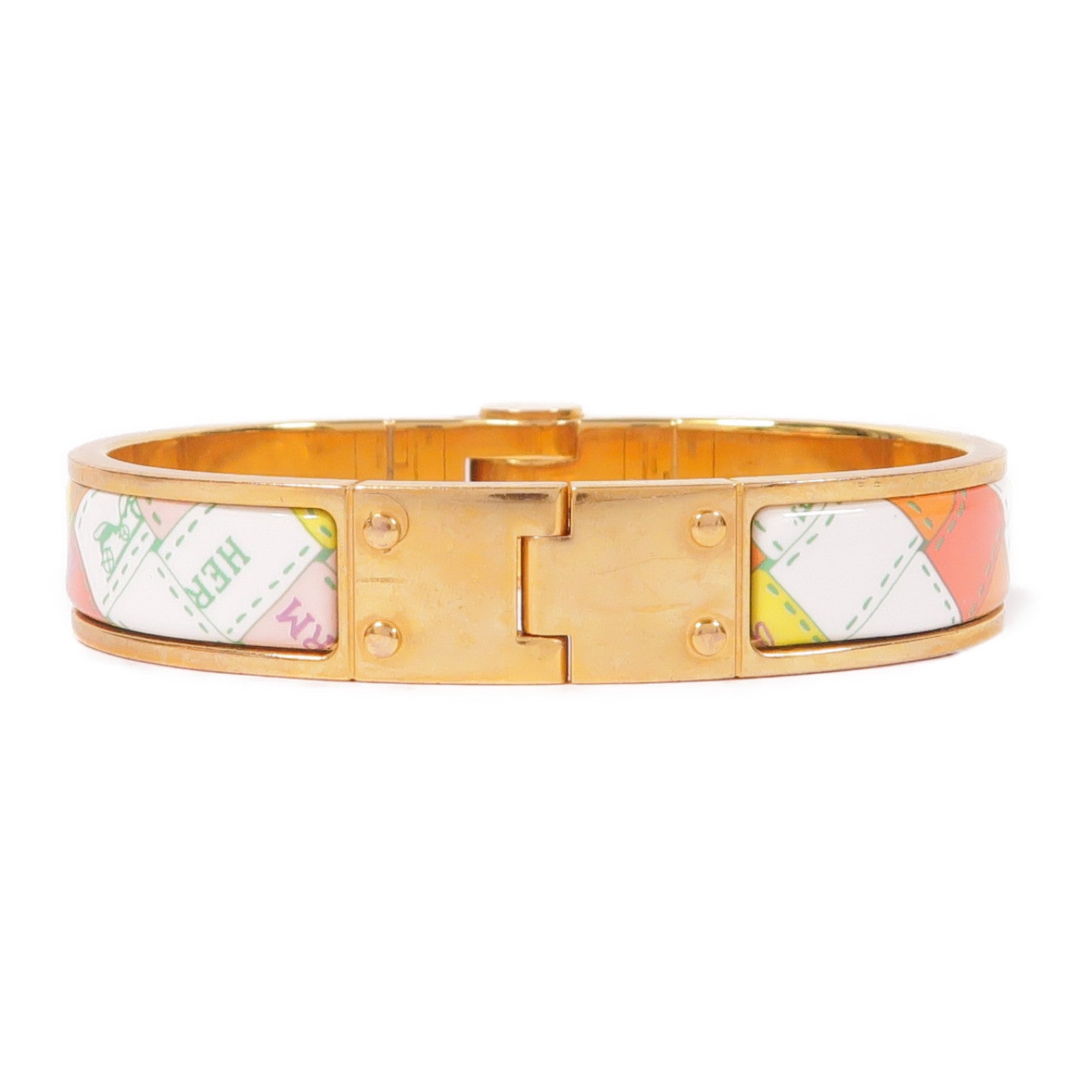 HERMES 金屬Hinged Bracelet手鐲