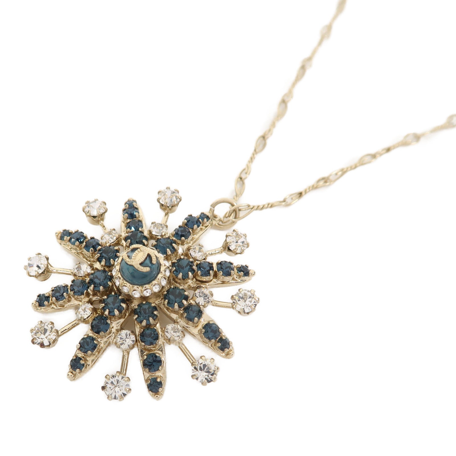 CHANEL 金屬Necklace項鍊金色