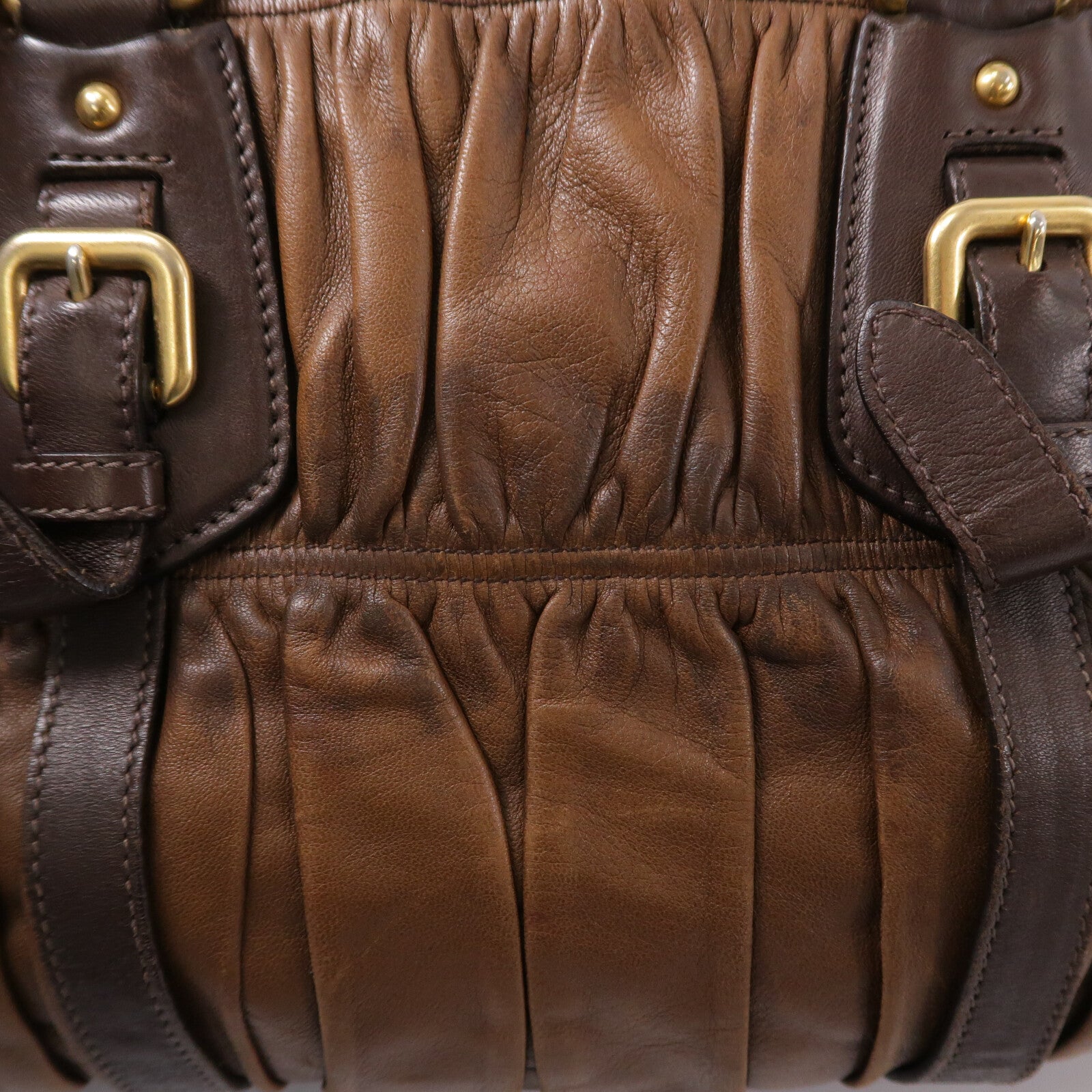 PRADA 牛皮皮革Tote Bag手挽袋