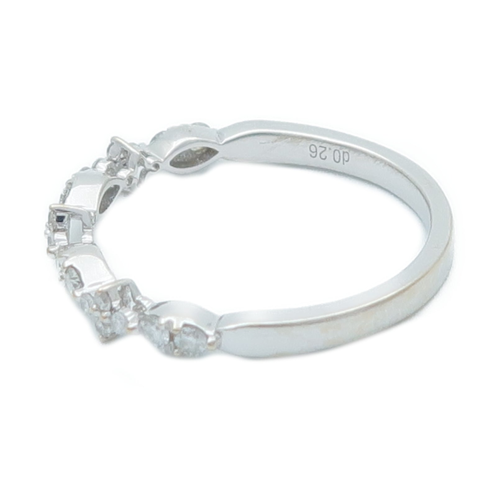 JEWELRY 18K白金Diamond Ring鑽石戒指US#6.25