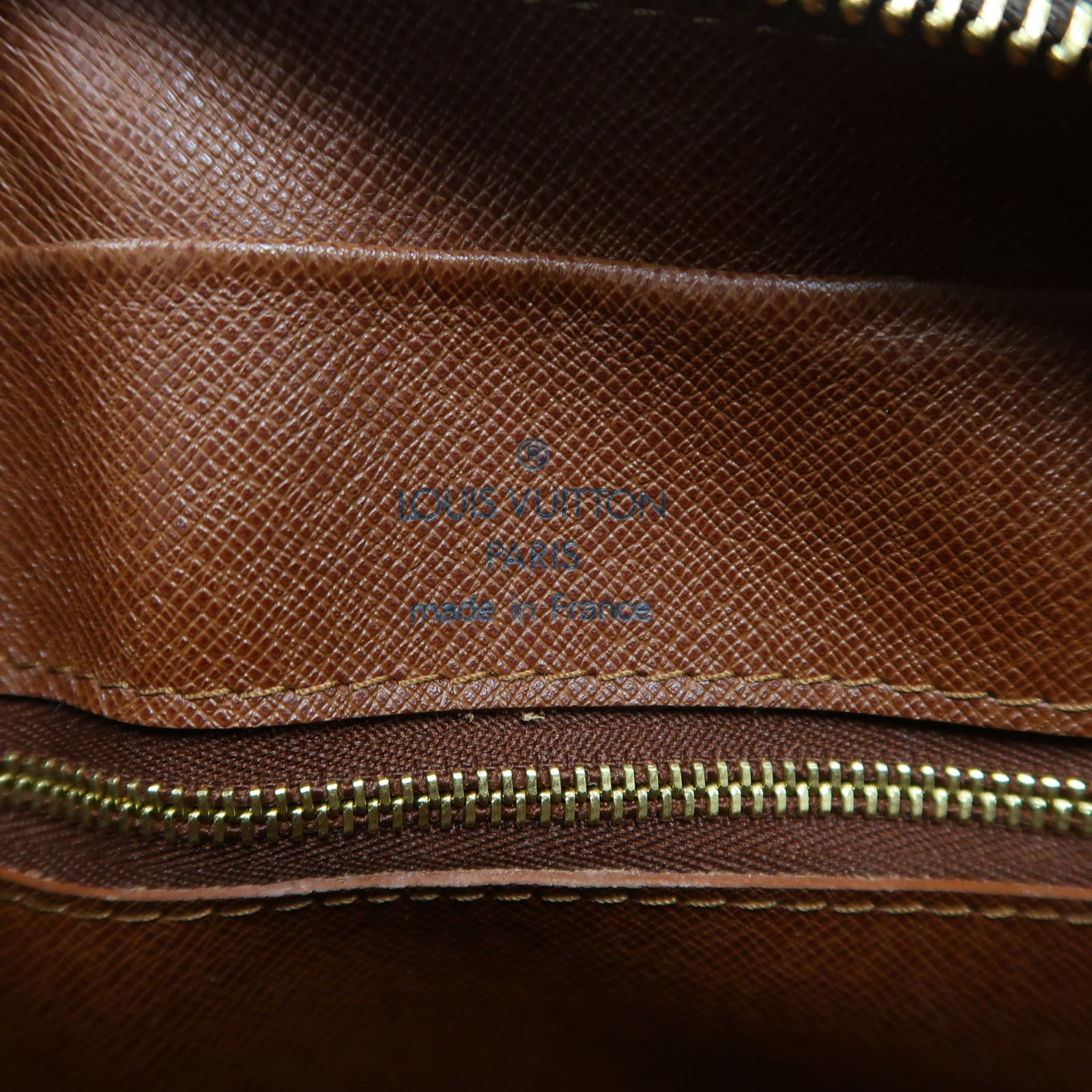 LOUIS VUITTON Monogram Nile金扣肩背袋啡色