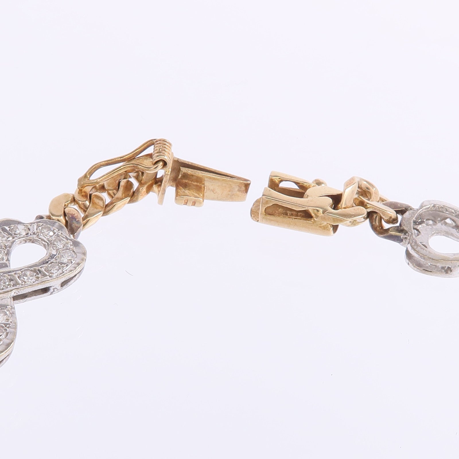 JEWELRY 【激減優惠】18K黃金/白金Diamond Bracelet鑽石手鏈