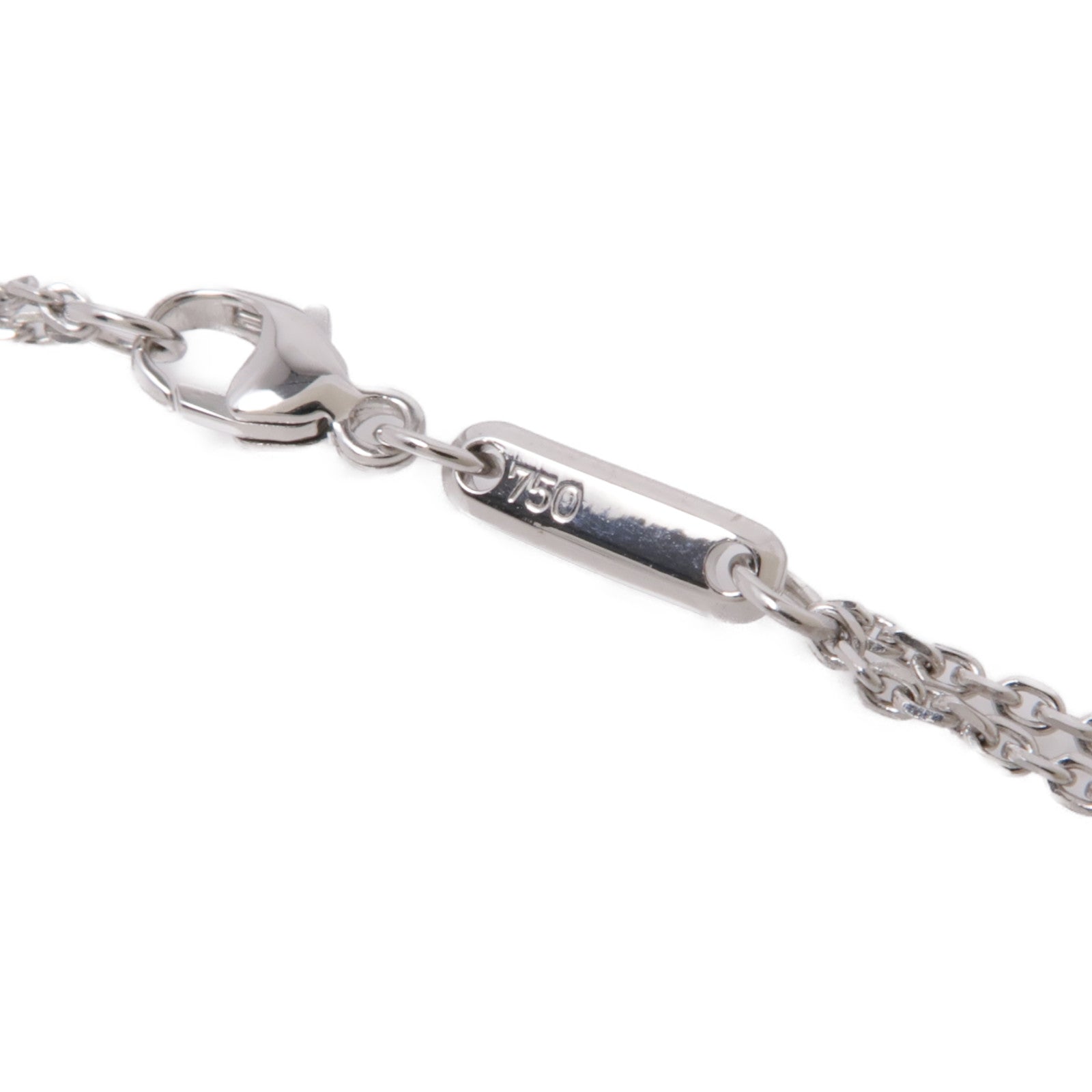 Chopard【激減優惠】 18K白金Happy Spirit Heart Diamond Necklace項鍊