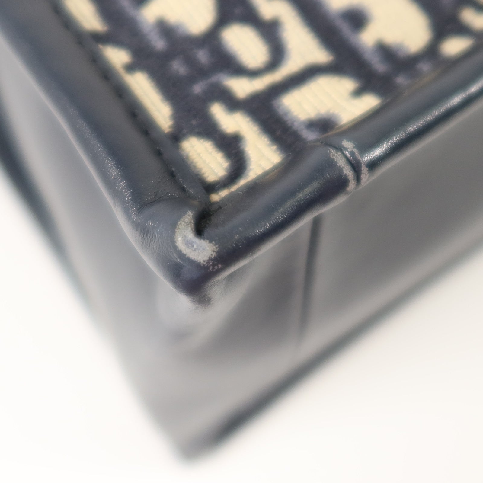Dior Oblique帆布Book Tote金扣手挽肩背兩用袋