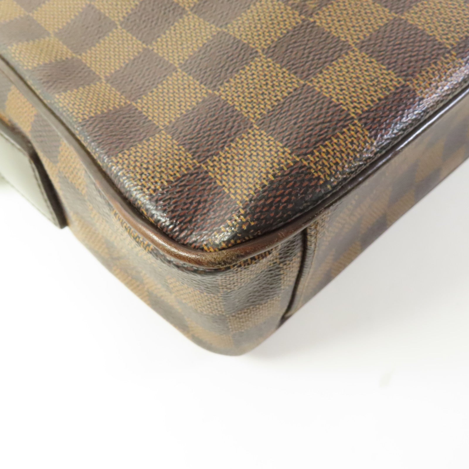 LOUIS VUITTON Damier Shelton MM金扣肩背袋