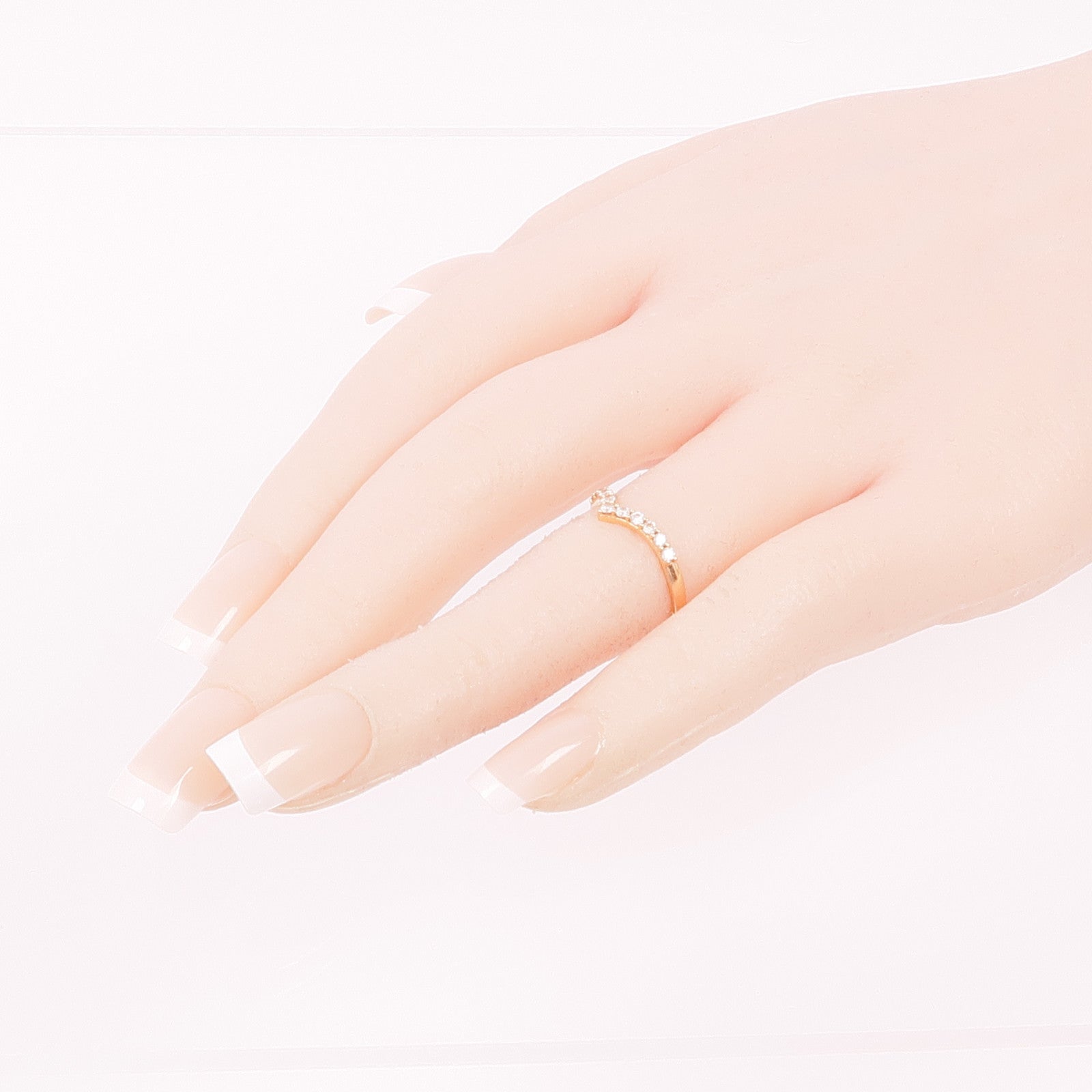 JEWELRY 18K玫瑰金Diamond Ring鑽石戒指US#6