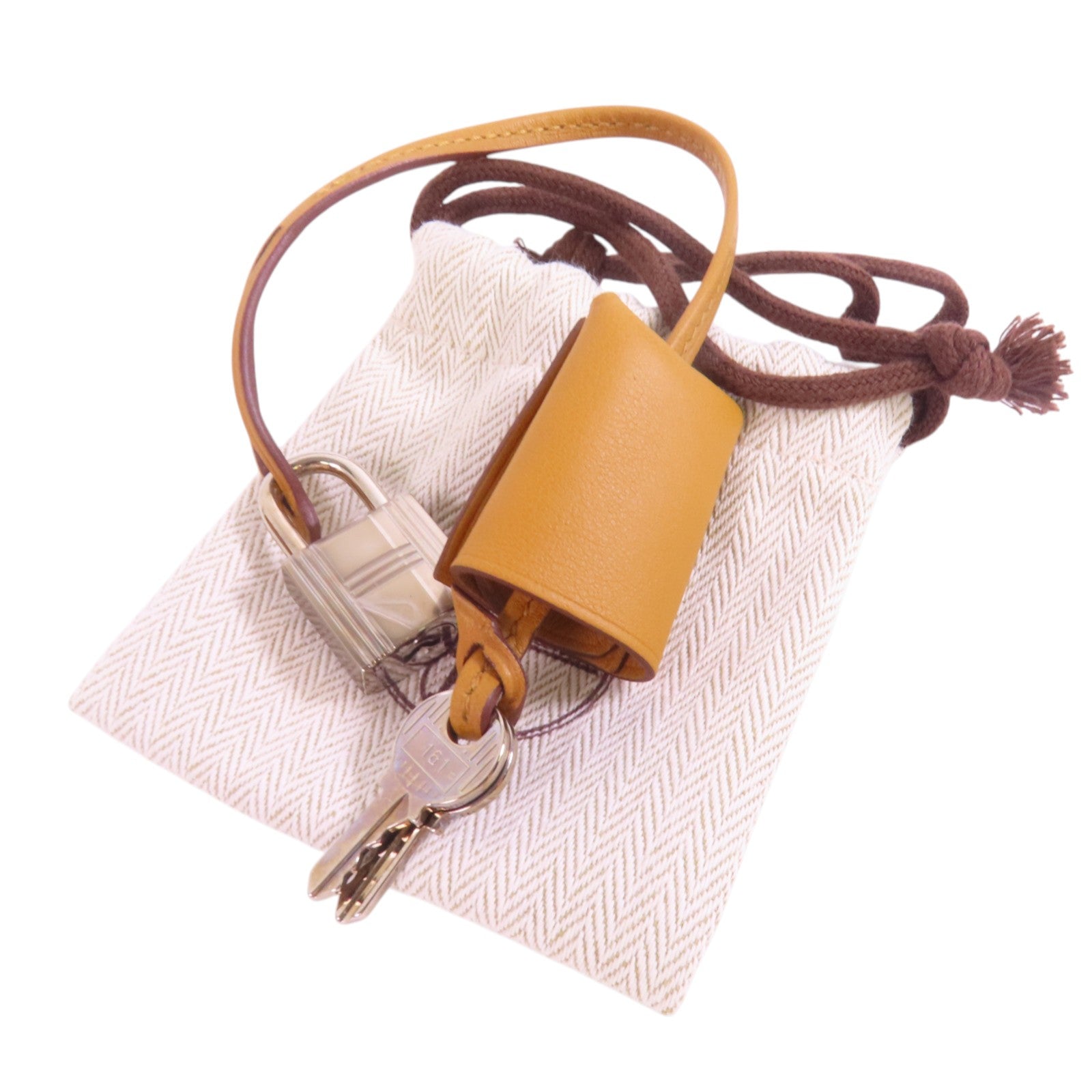 HERMES Togo皮革Emile 30銀扣肩背袋