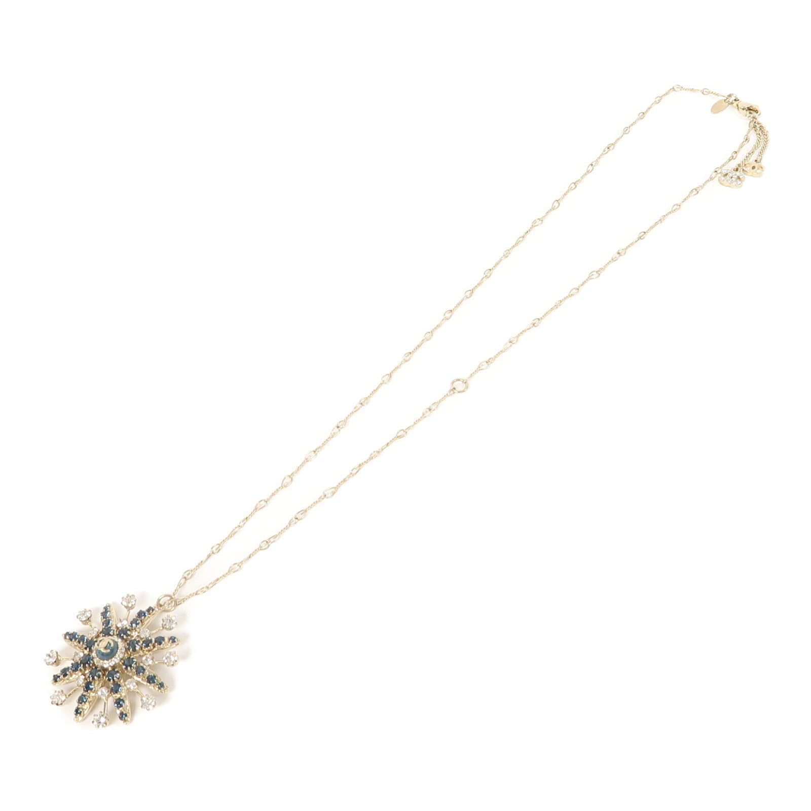 CHANEL 金屬Necklace項鍊金色