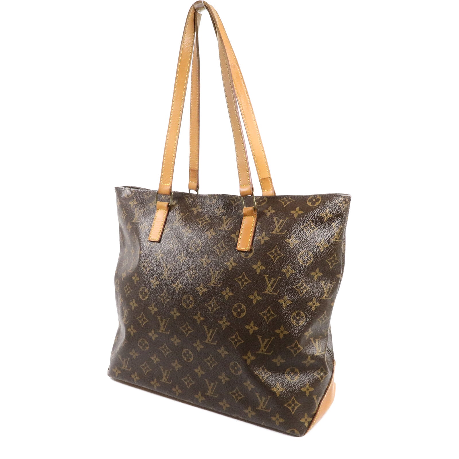 LOUIS VUITTON Monogram Cabas Mezzo肩背袋