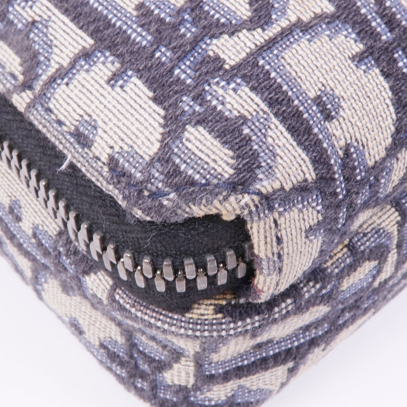 Dior 帆布Shoulder Bag銀扣肩背袋