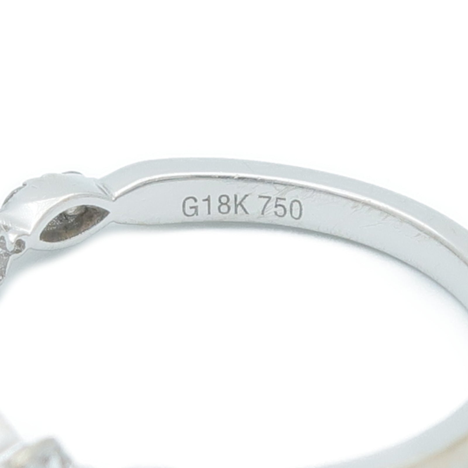 JEWELRY 18K白金Diamond Ring鑽石戒指US#6.25