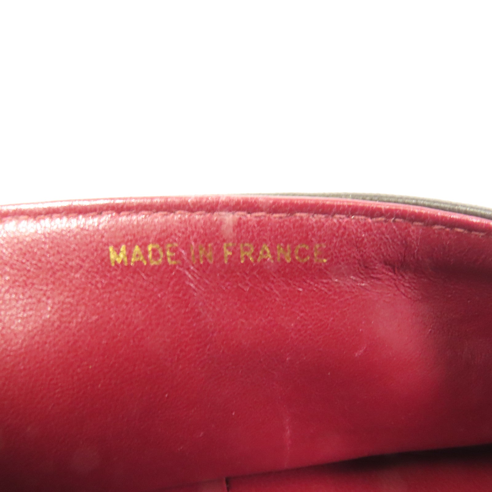 CHANEL 羊皮皮革Vintage Classic 25金扣鏈帶肩背袋