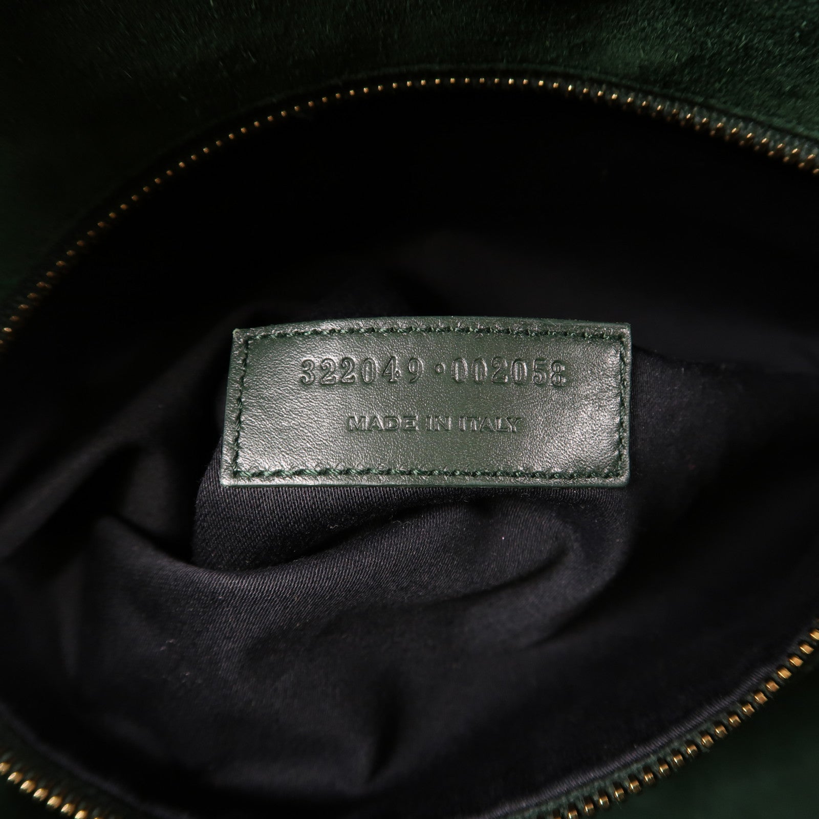 SAINT LAURENT 牛皮皮革Duffle金扣手挽肩背兩用袋綠色