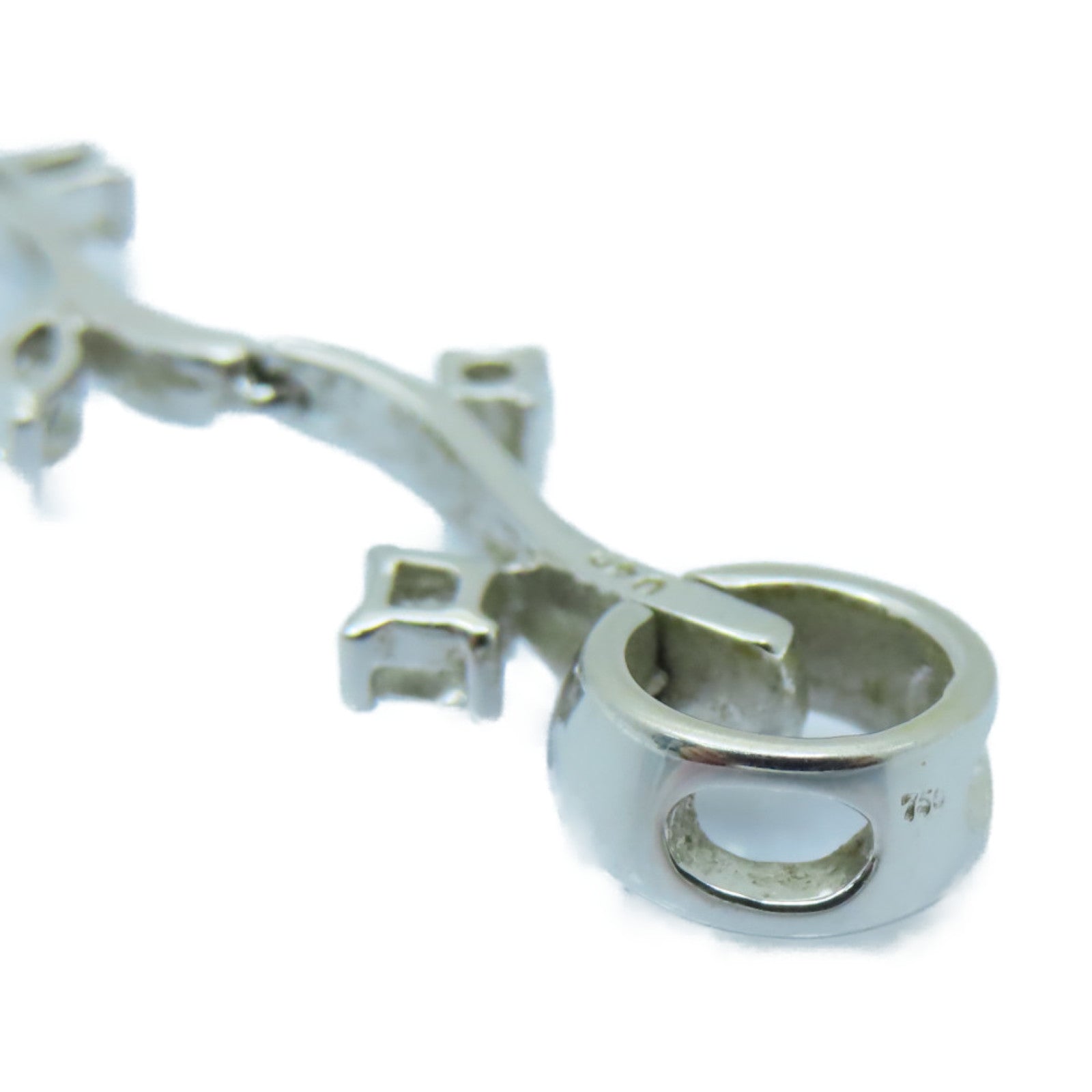 JEWELRY 【激減優惠】18K白金Diamond Pendant 鑽石吊墜