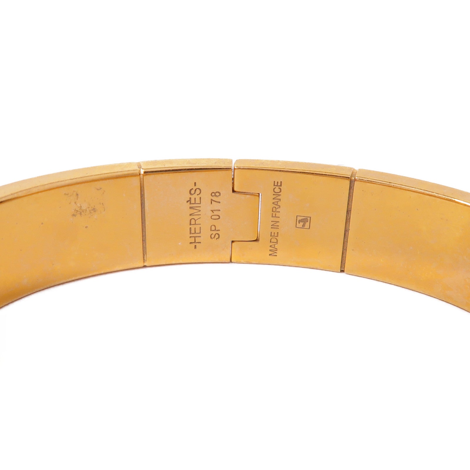 HERMES 金屬Hinged Bracelet手鐲