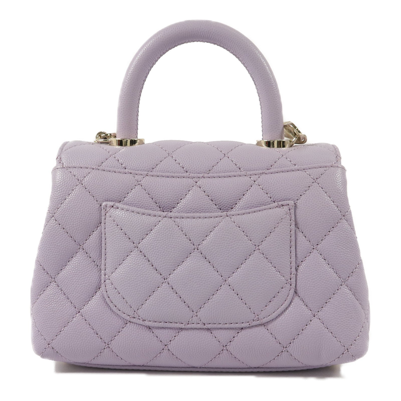 CHANEL 【激減優惠】牛皮皮革Mini Coco Handle手挽肩背兩用袋