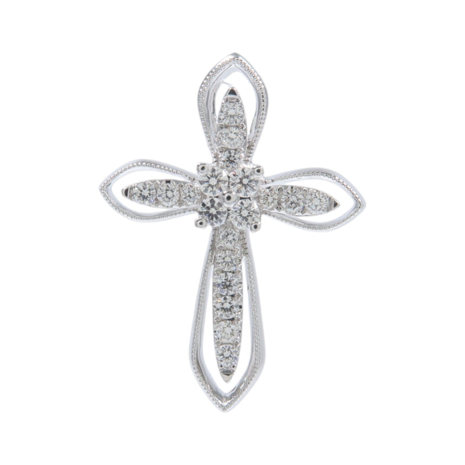 JEWELRY 18K白金Diamond Pendant鑽石戒指
