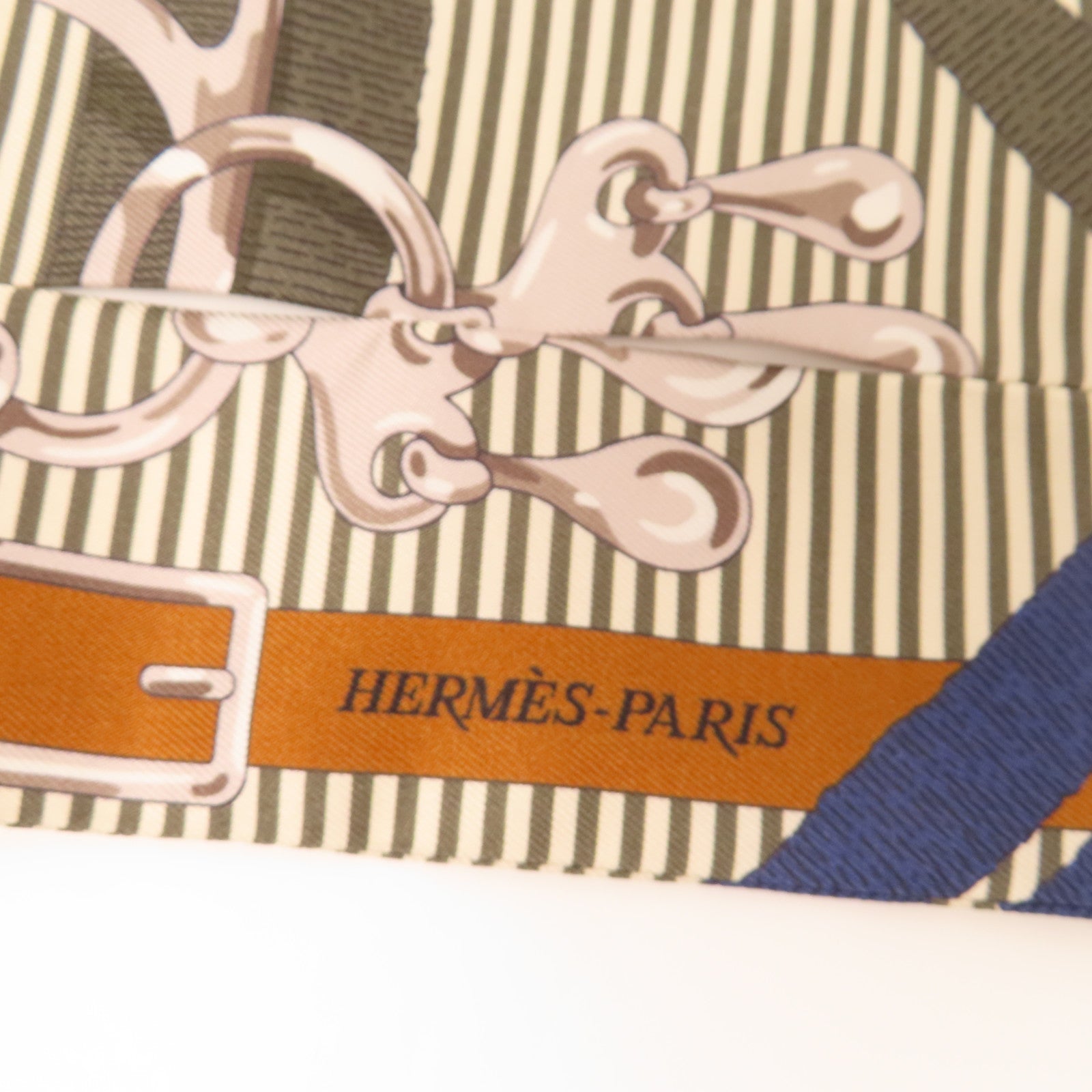 HERMES 絲質Twilly絲巾