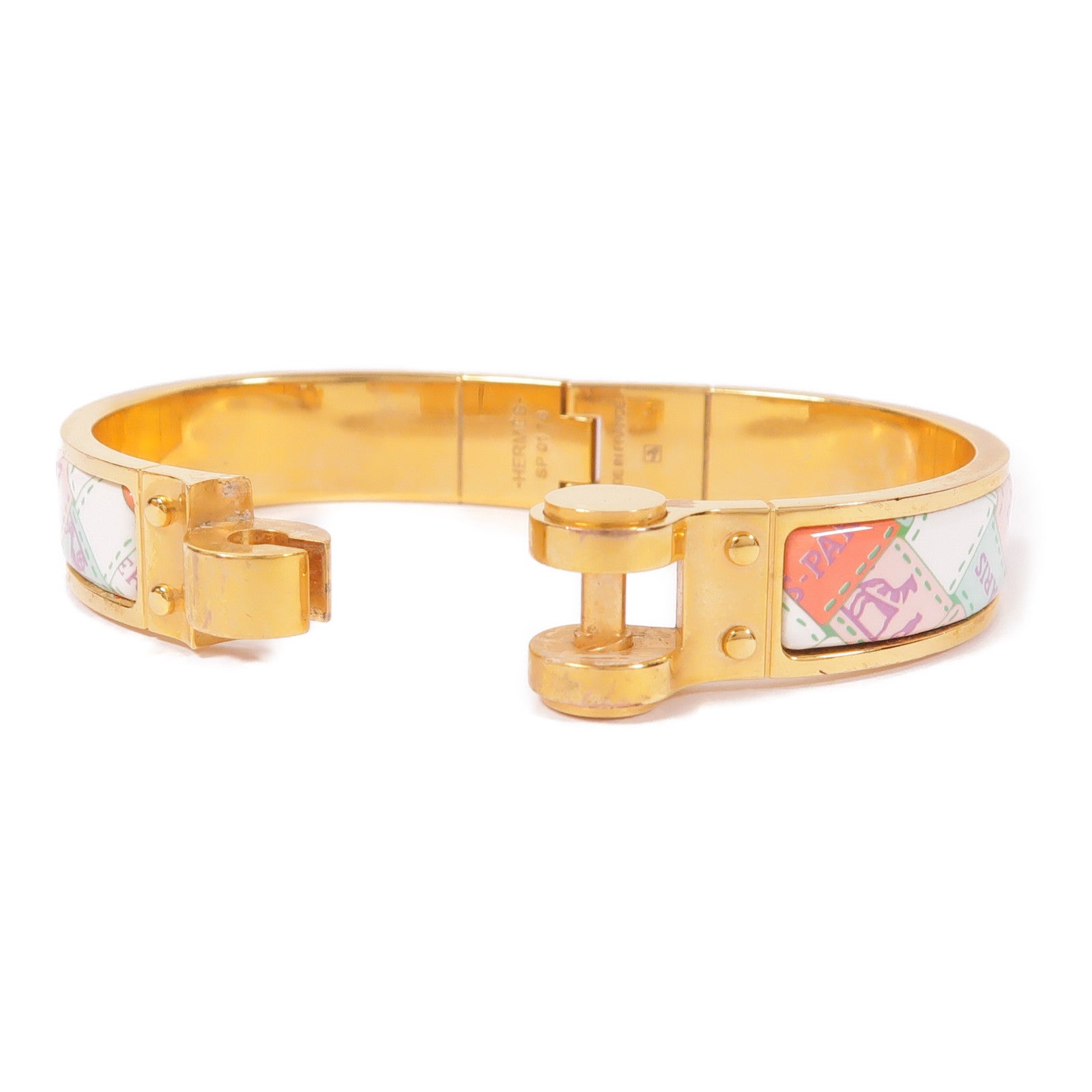 HERMES 金屬Hinged Bracelet手鐲