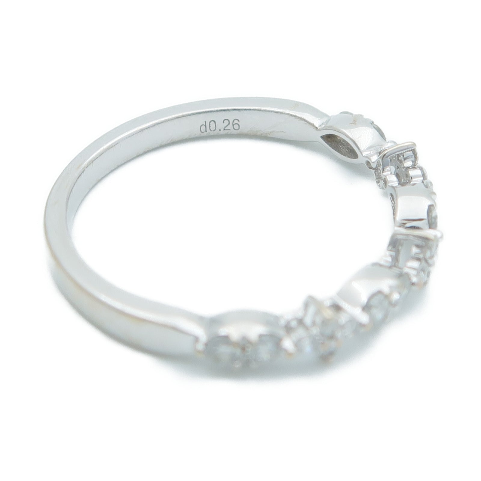 JEWELRY 18K白金Diamond Ring鑽石戒指US#6.25