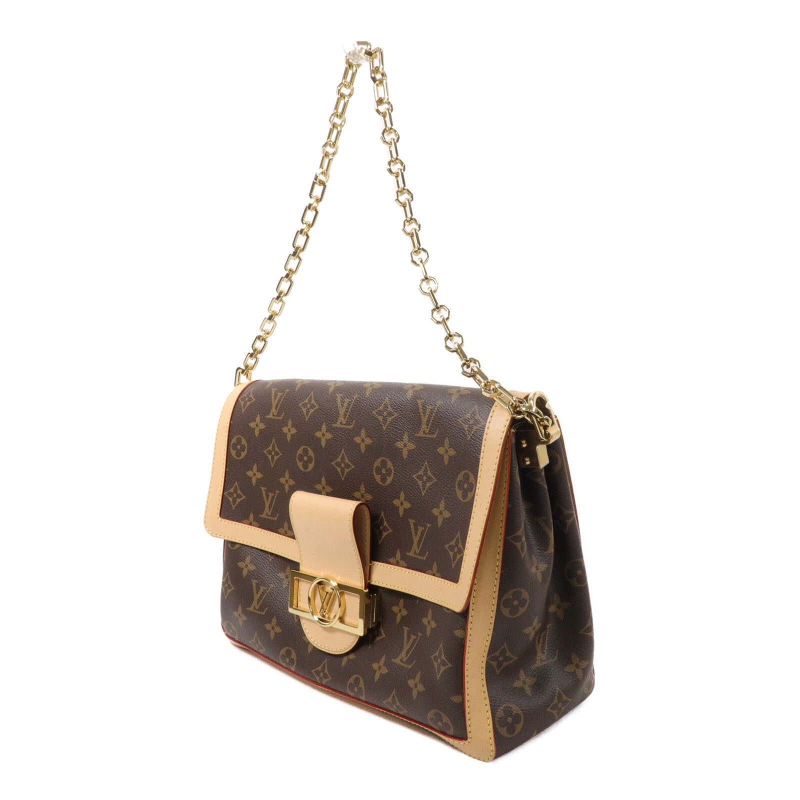 LOUIS VUITTON Monogram Dauphine Soft GM手挽肩背兩用袋