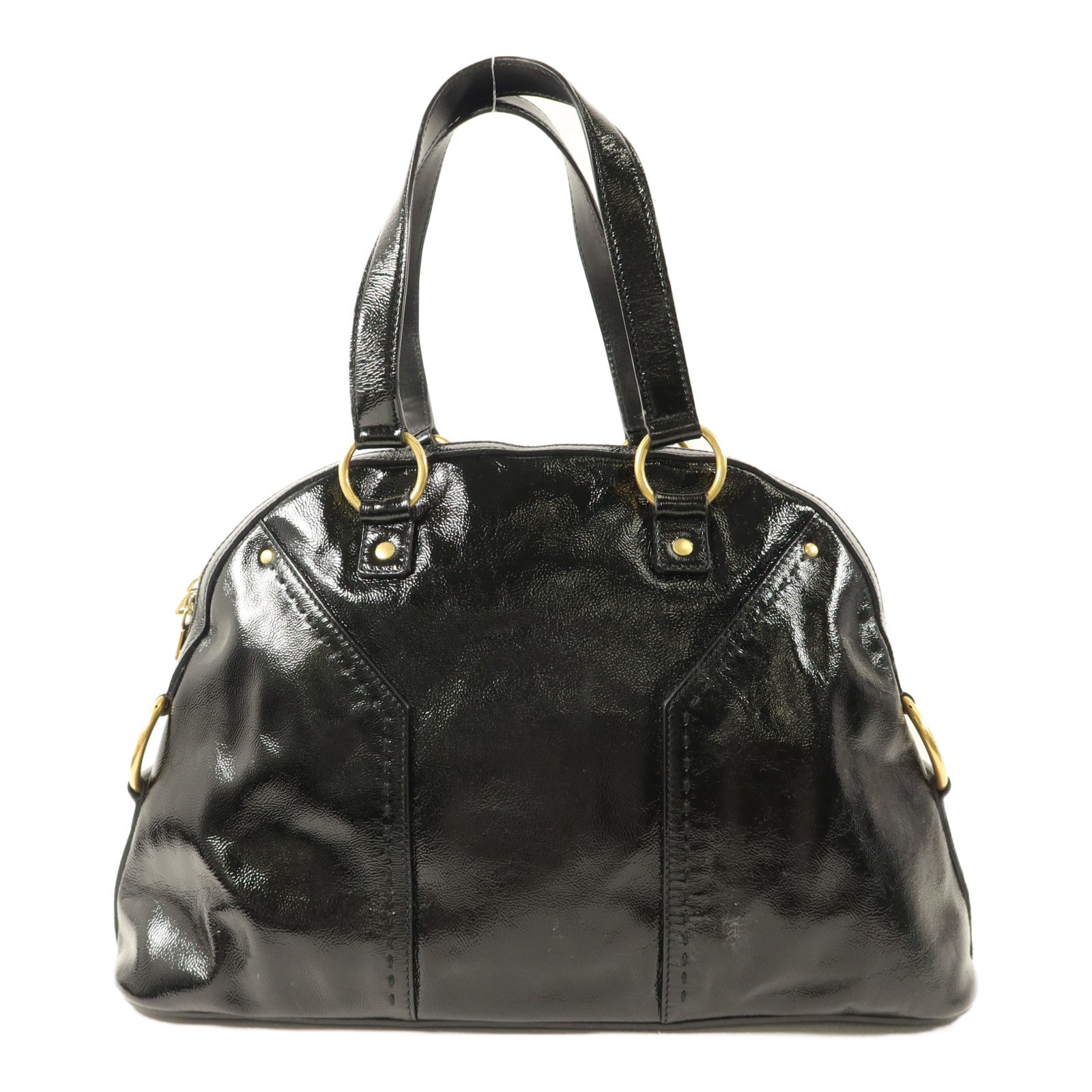 YVES SAINT LAURENT 漆皮皮革Muse Shoulder Bag肩背袋
