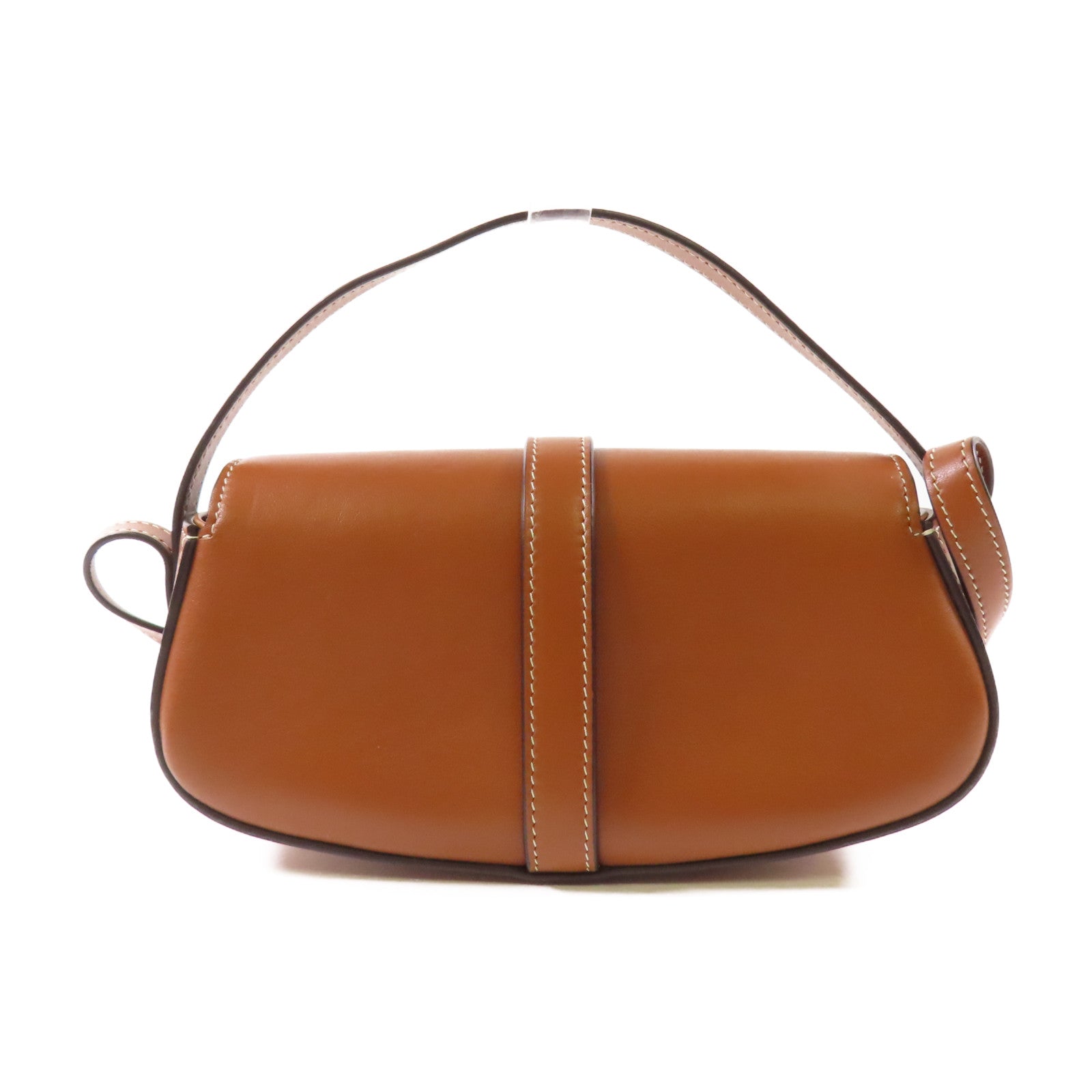 CELINE 牛皮皮革Tabou Clutch on Strap金扣手挽肩背兩用袋