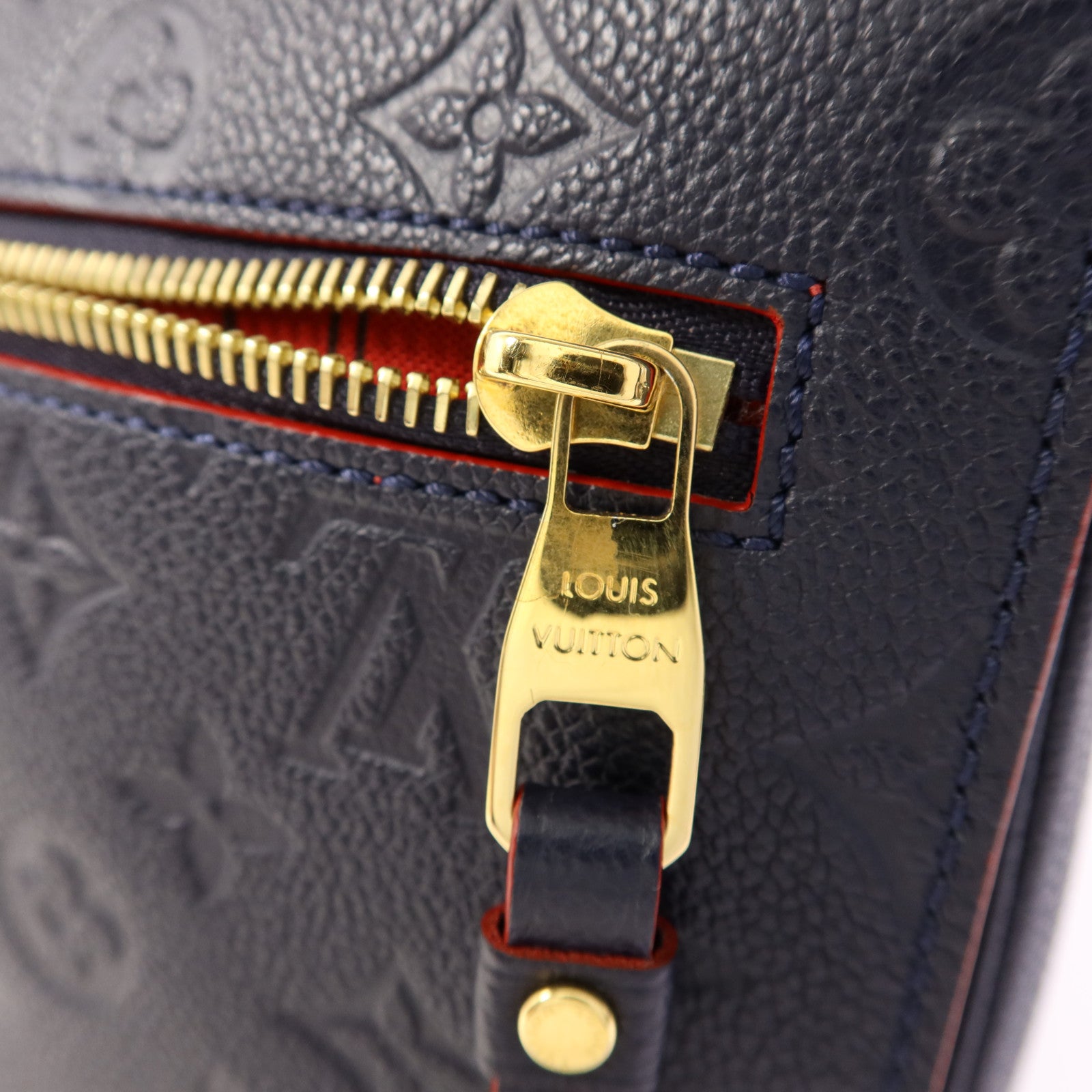 LOUIS VUITTON Monogram Empreinte Pochette Metis金扣手挽肩背兩用袋