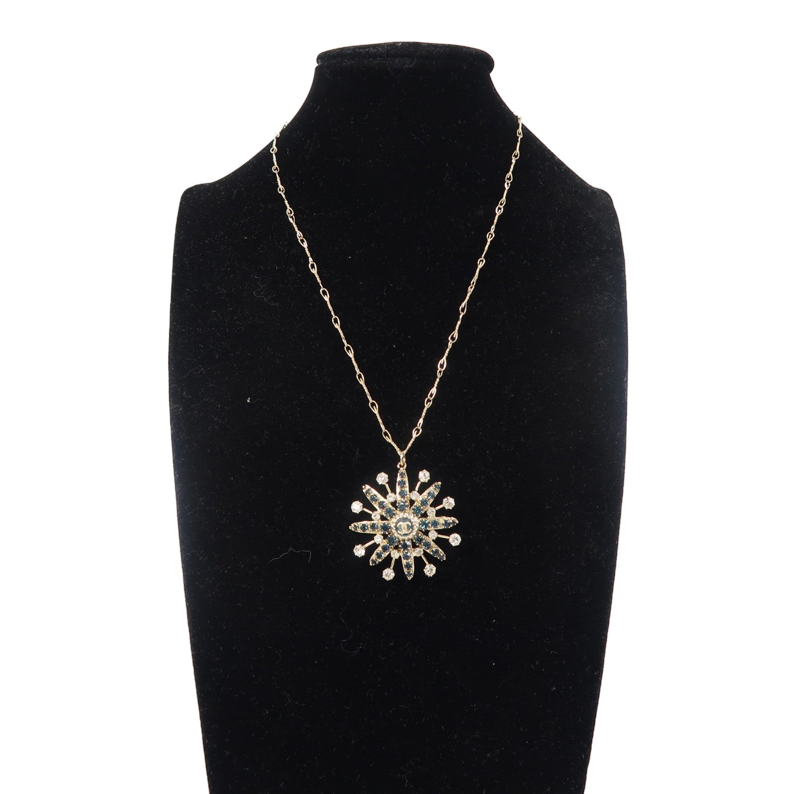 CHANEL 金屬Necklace項鍊金色