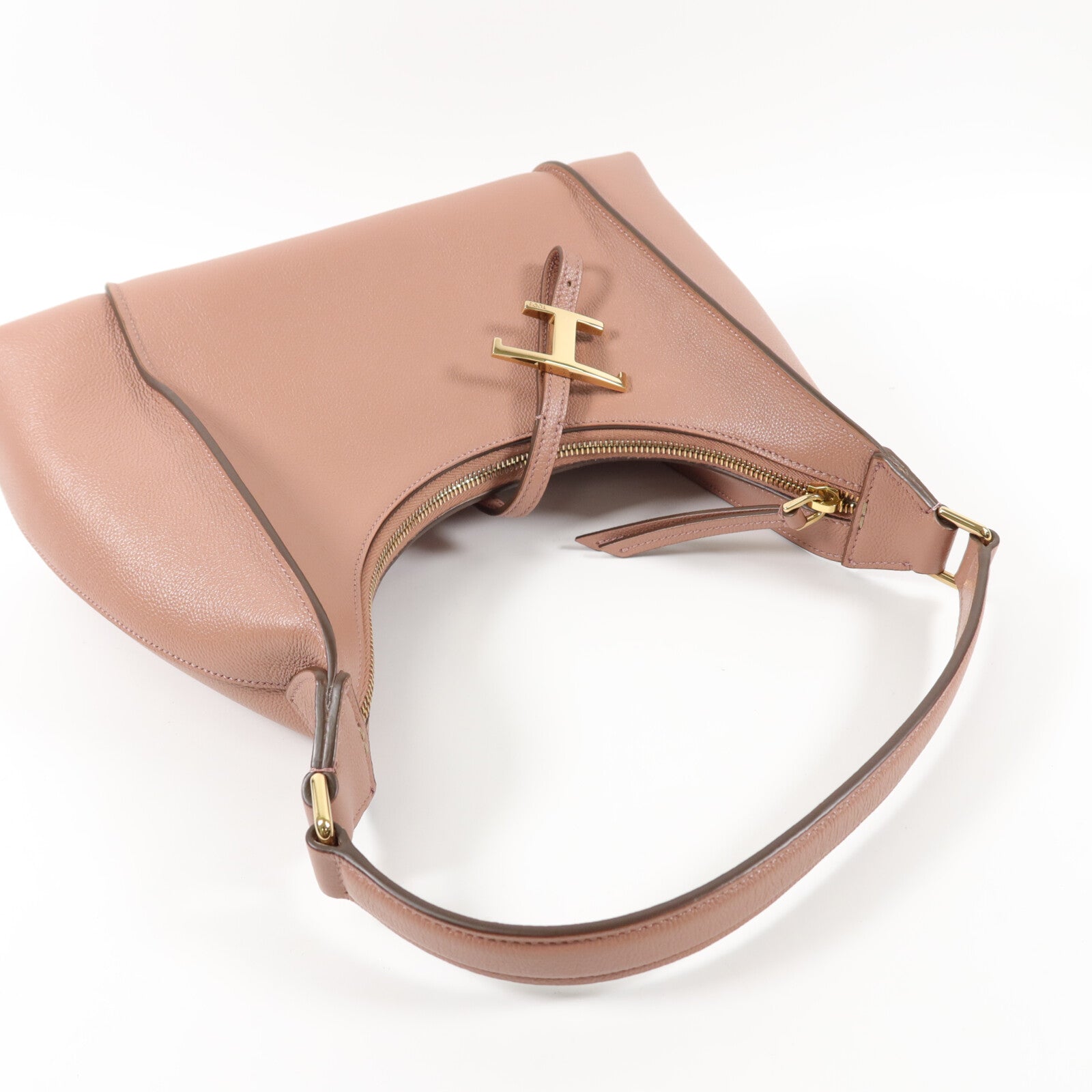 TOD'S 牛皮皮革Timeless Hobo Bag手挽袋