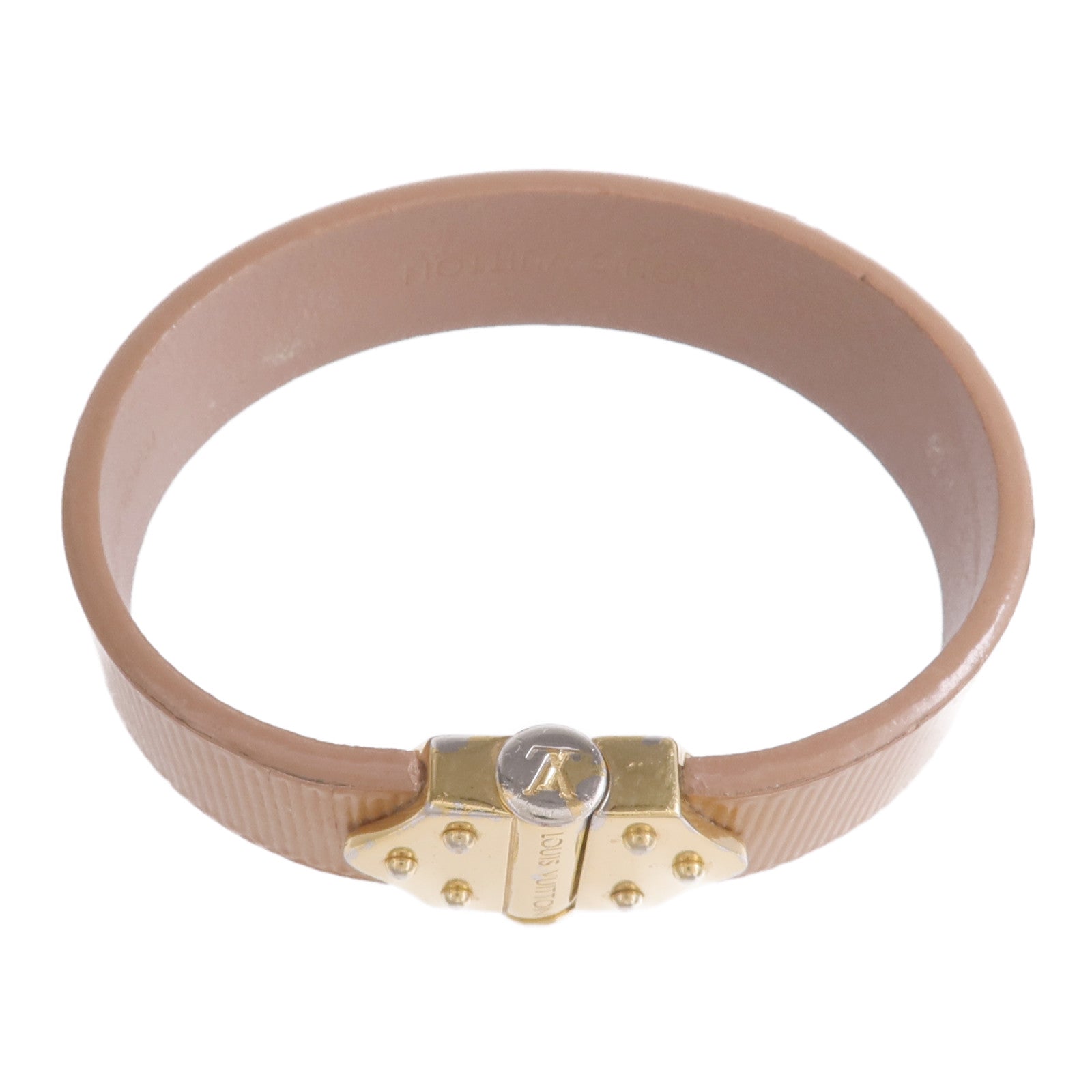 LOUIS VUITTON Epi Bracelet金扣手帶