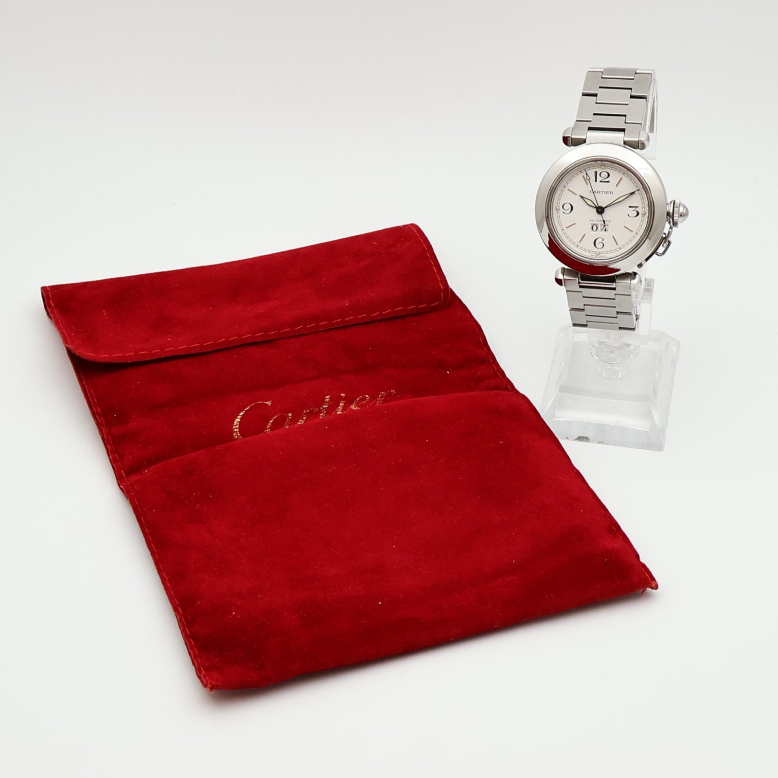 CARTIER Pasha C Big Date W31044M7
