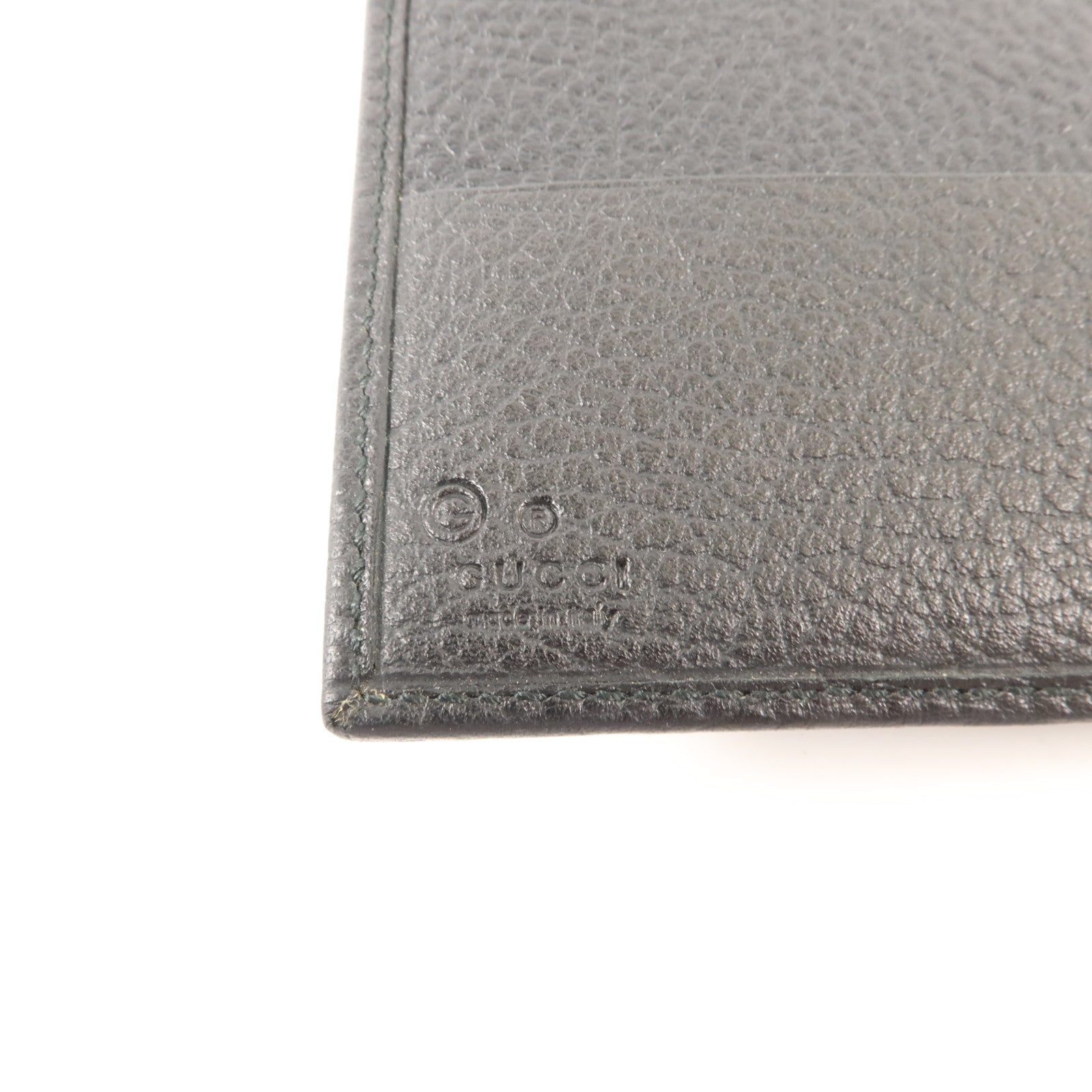 GUCCI GG帆布/牛皮皮革Passport Holder護照套