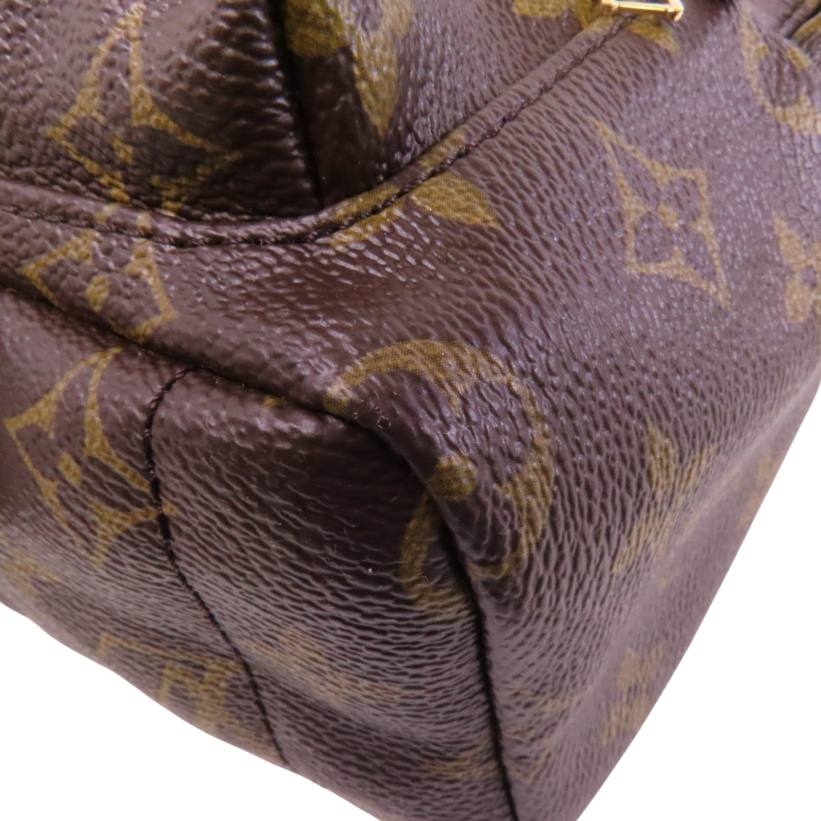 LOUIS VUITTON 【激減優惠】Monogram Palm Springs Mini金扣背包肩背兩用袋