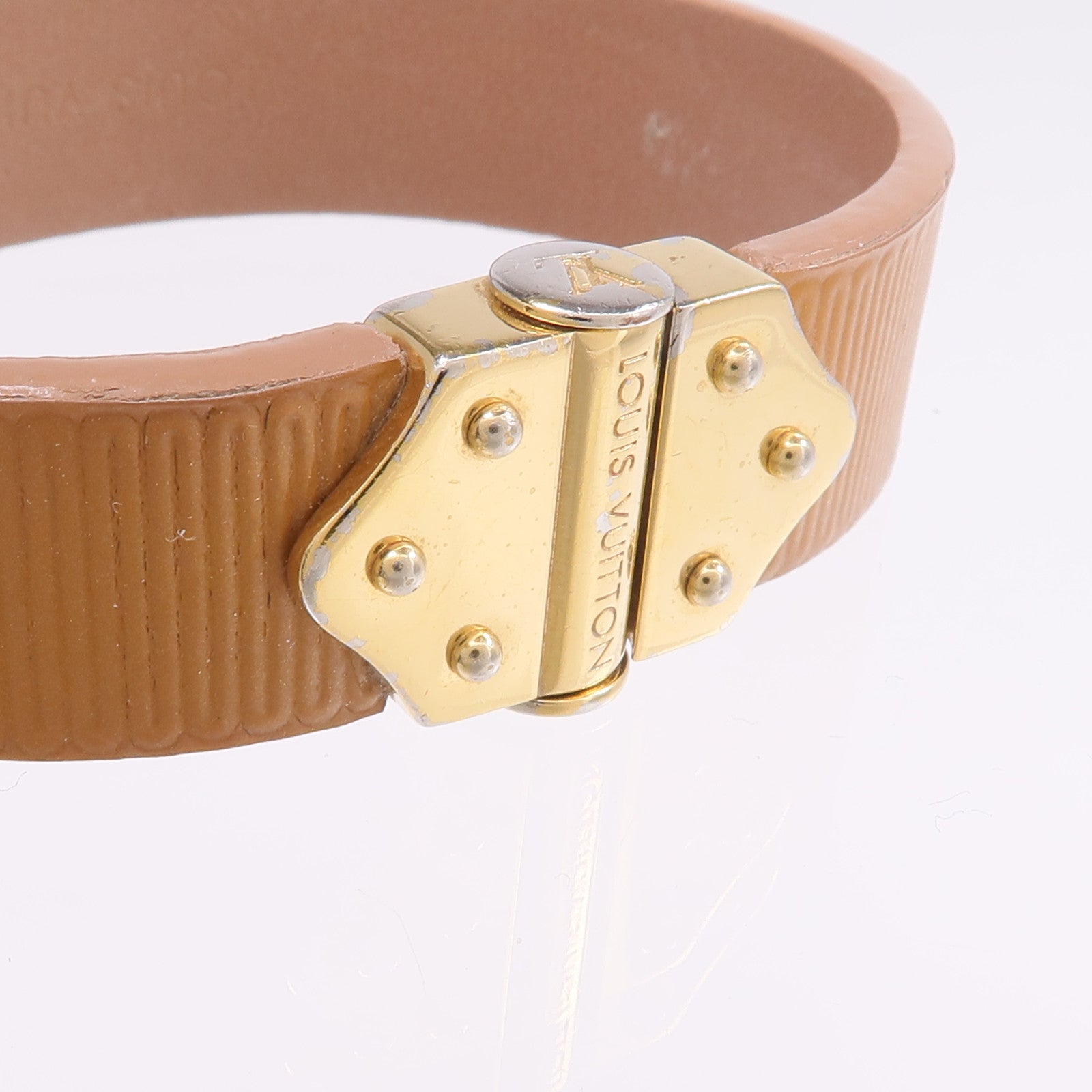 LOUIS VUITTON Epi Bracelet金扣手帶