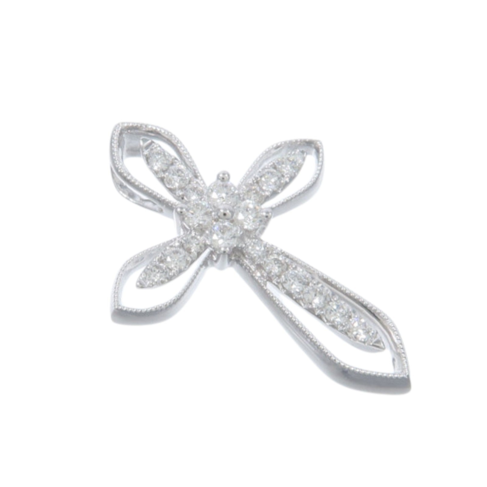 JEWELRY 18K白金Diamond Pendant鑽石戒指