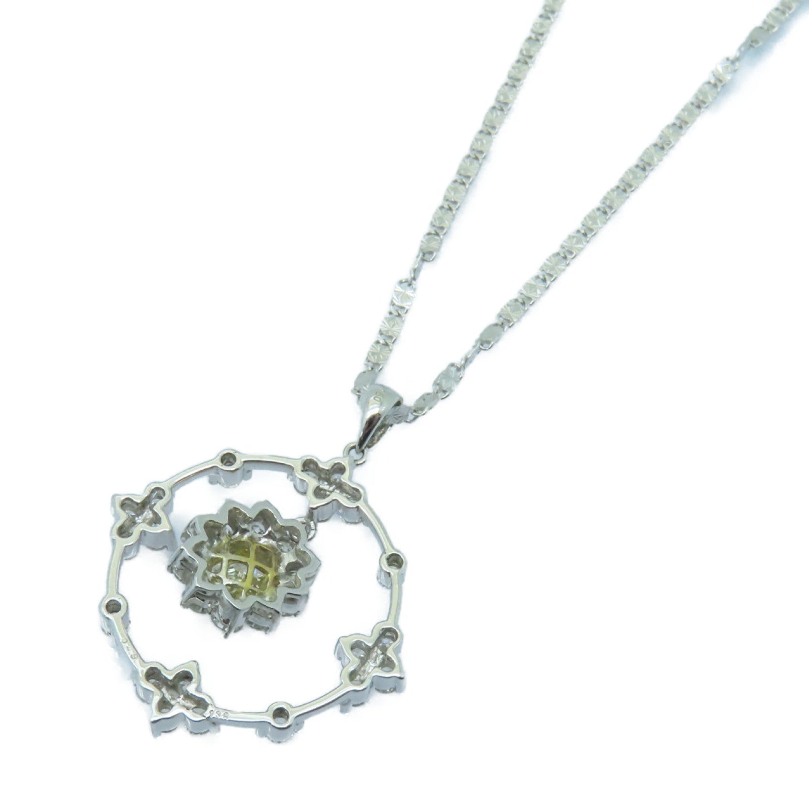 JEWELRY 【激減優惠】18K白金Diamond Necklace鑽石項鍊