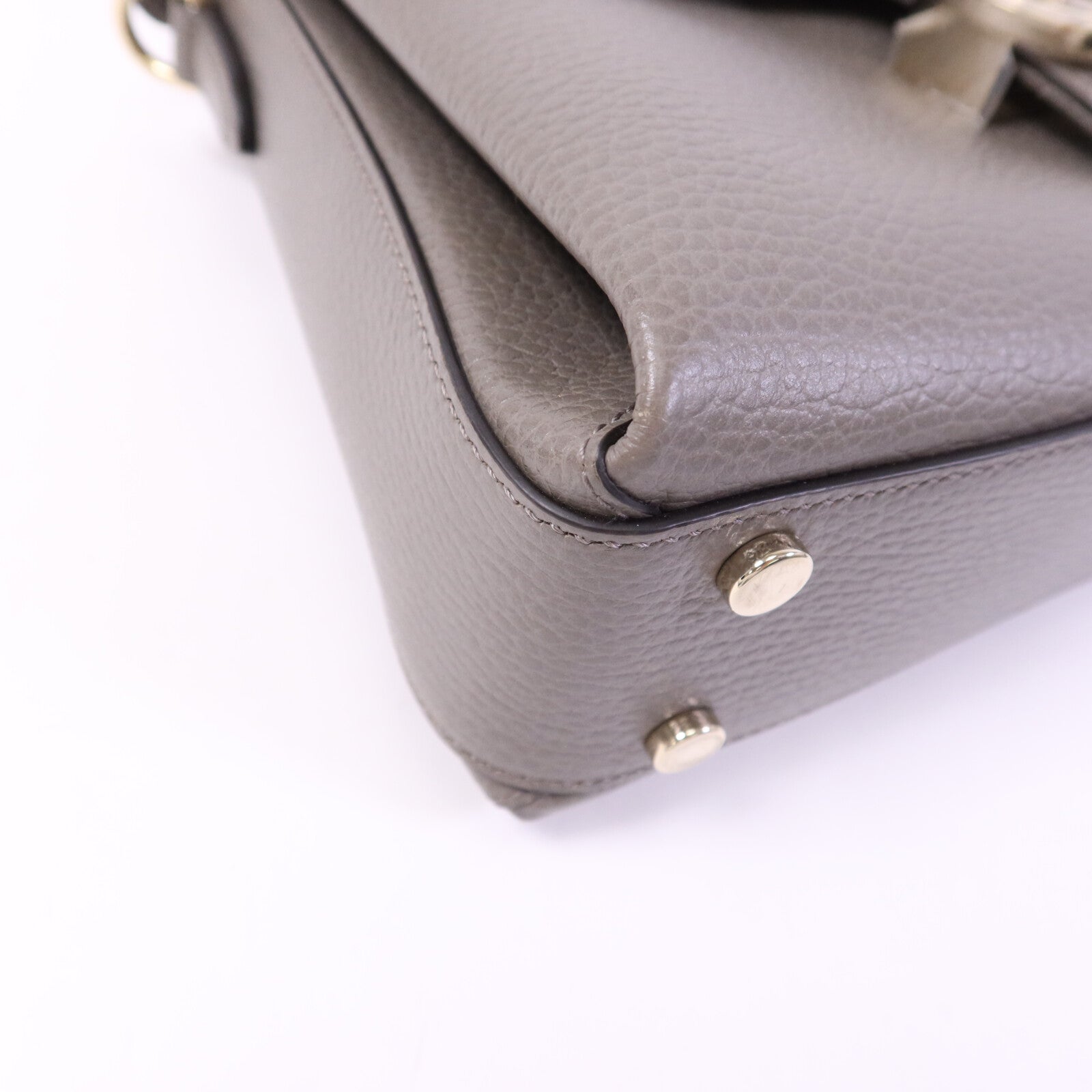 GUCCI 牛皮皮革Interlocking G Chain Bag金扣鏈帶肩背袋