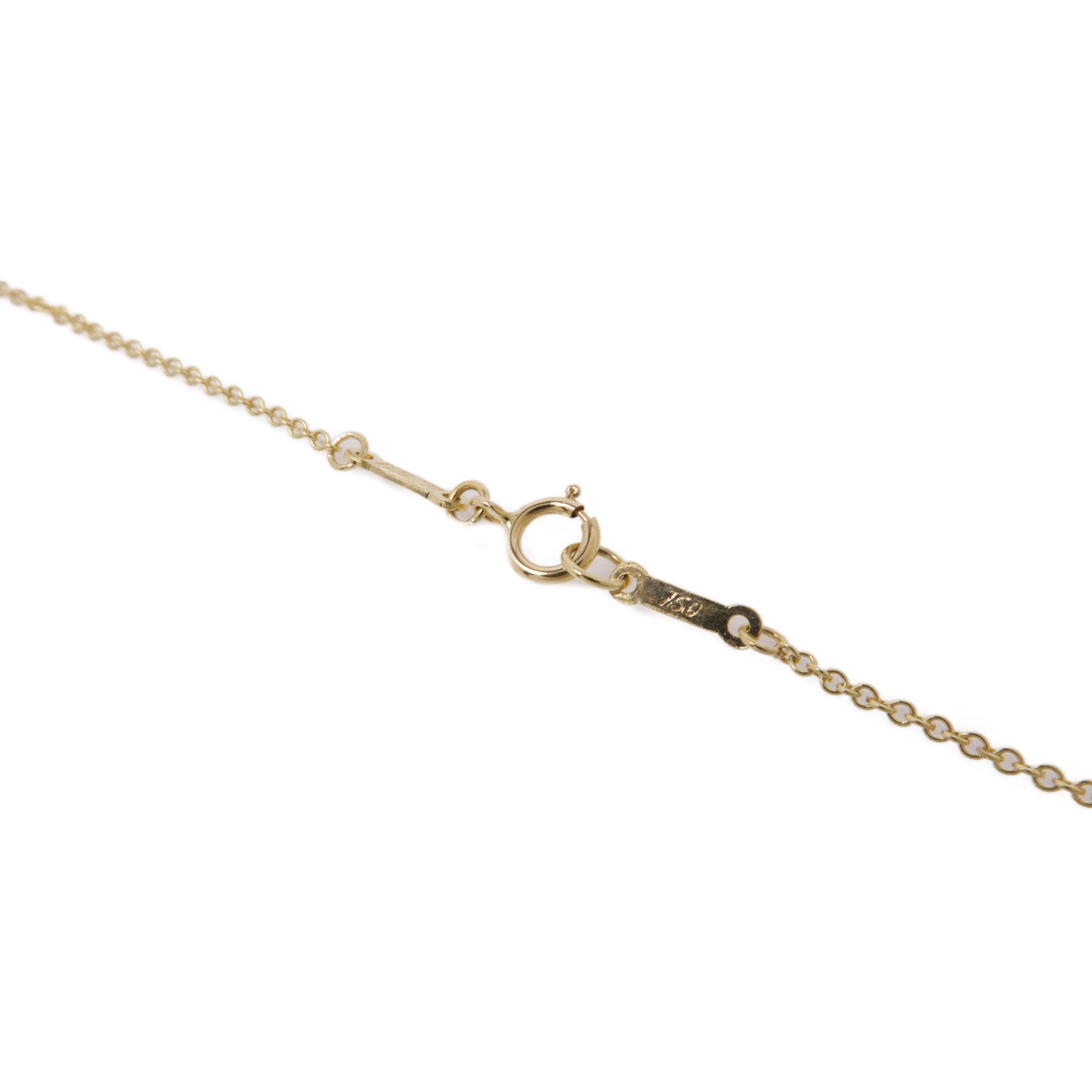 TIFFANY＆CO 18K黃金Open Heart Necklace項鍊