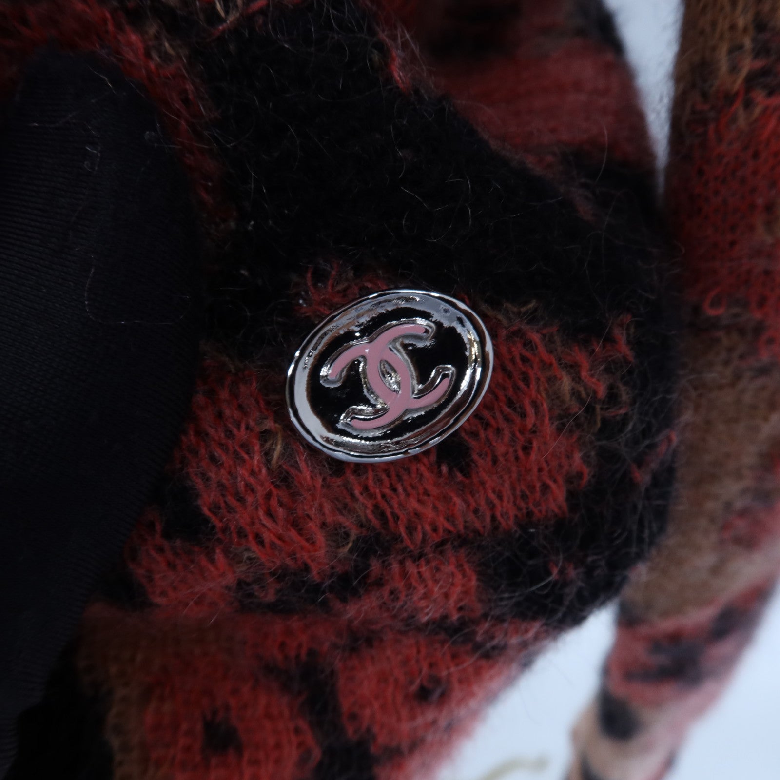 CHANEL Cashmere/Mohair Cashmere Knitted Top針織