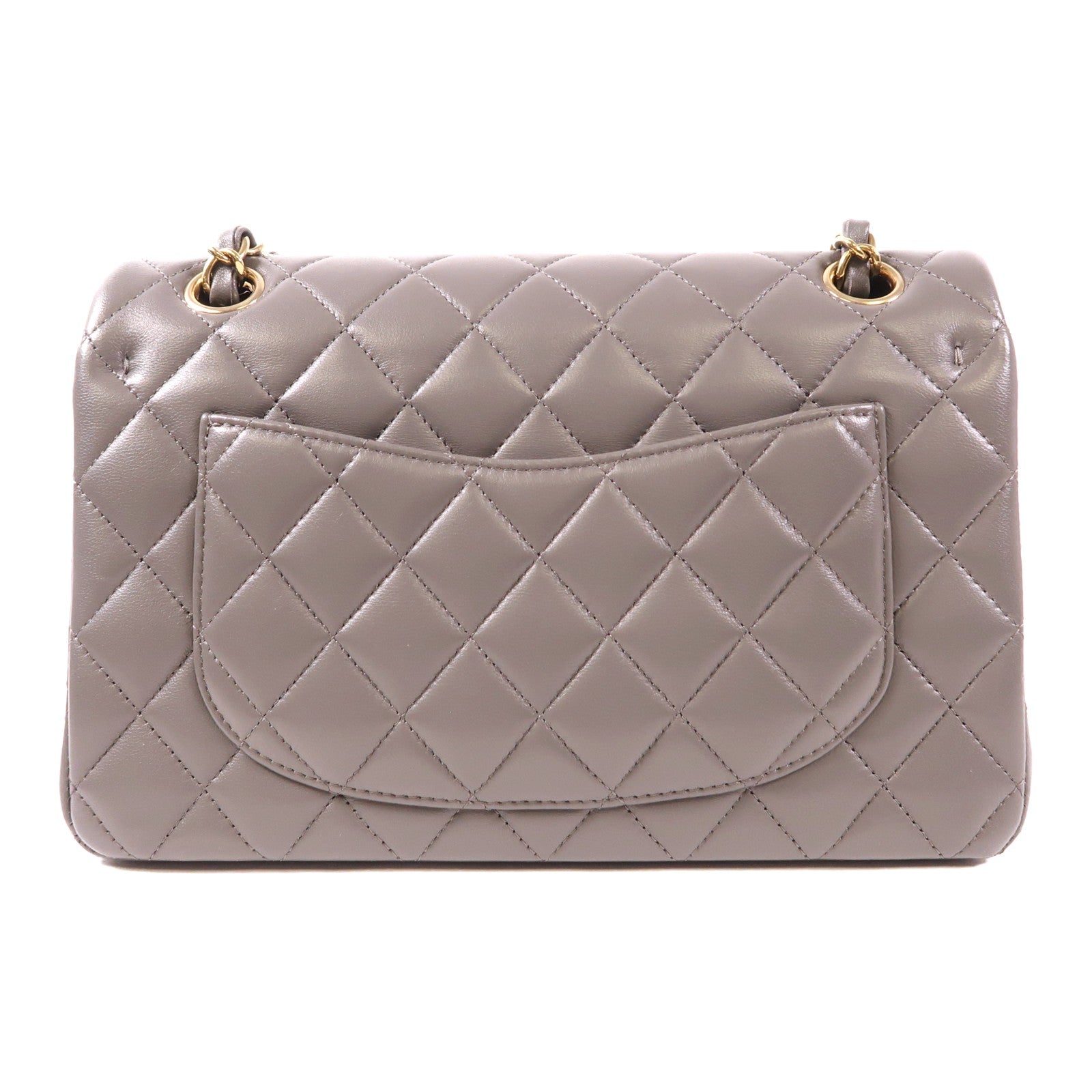 CHANEL 【激減優惠】羊皮皮革Classic 23金扣鏈帶肩背袋