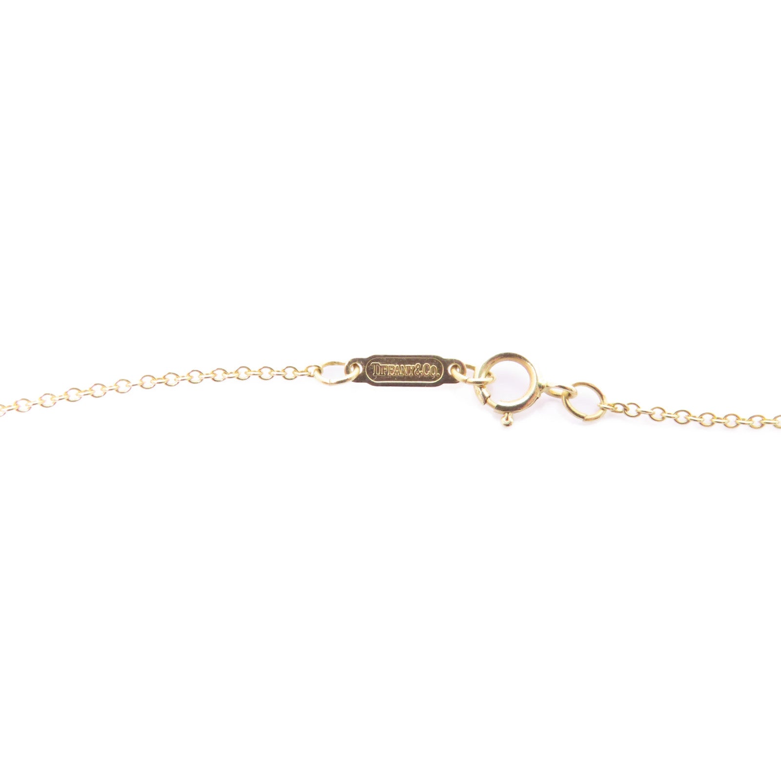 TIFFANY＆CO 【激減優惠】18K黃金Door Knock Necklace珍珠/鑽石項鍊