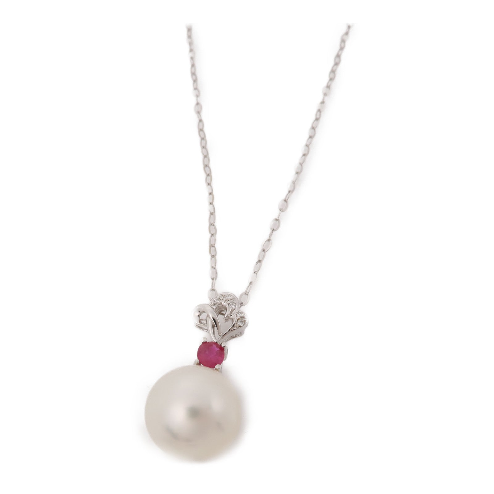 JEWELRY 18K白金Pearl Necklace珍珠項鍊