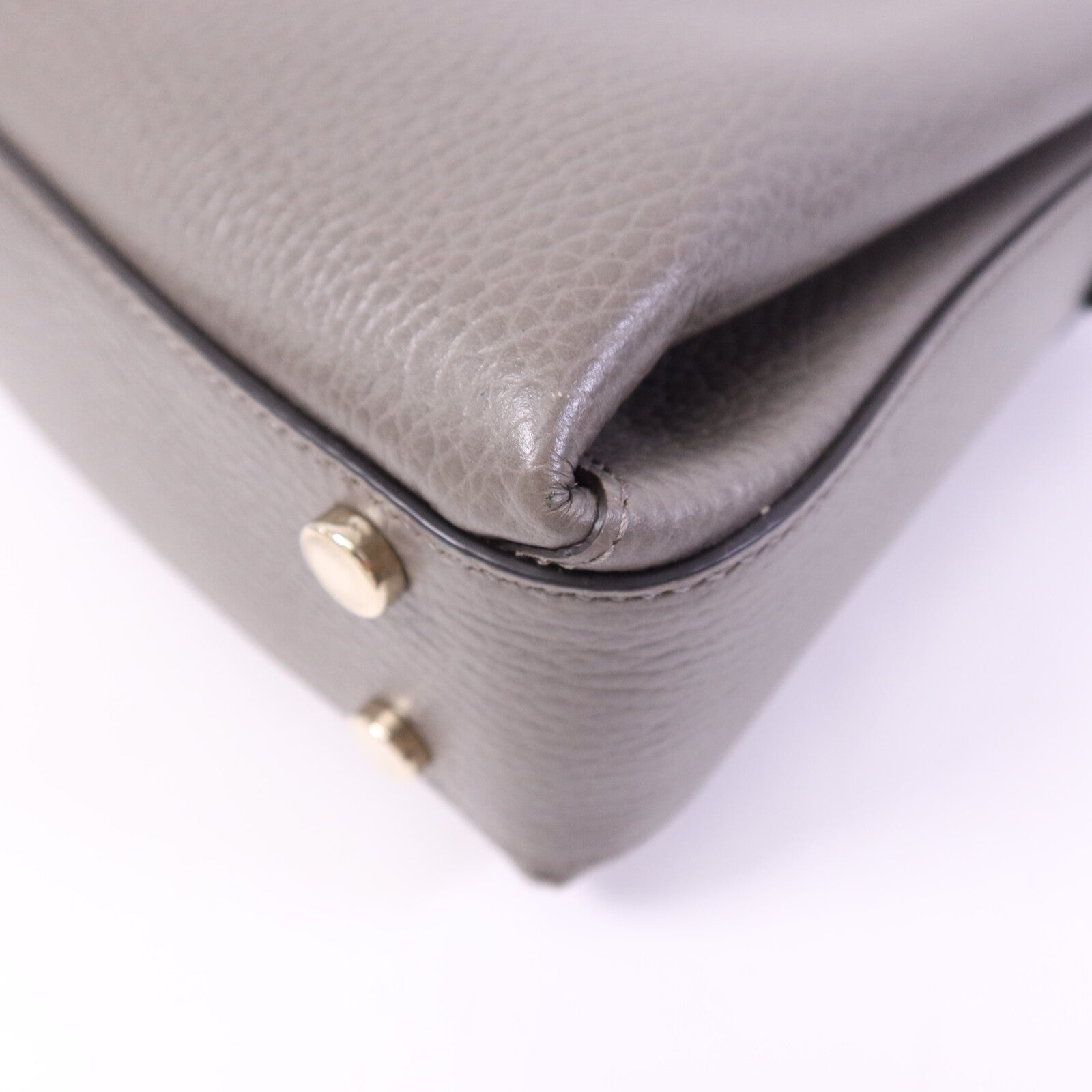 GUCCI 牛皮皮革Interlocking G Chain Bag金扣鏈帶肩背袋